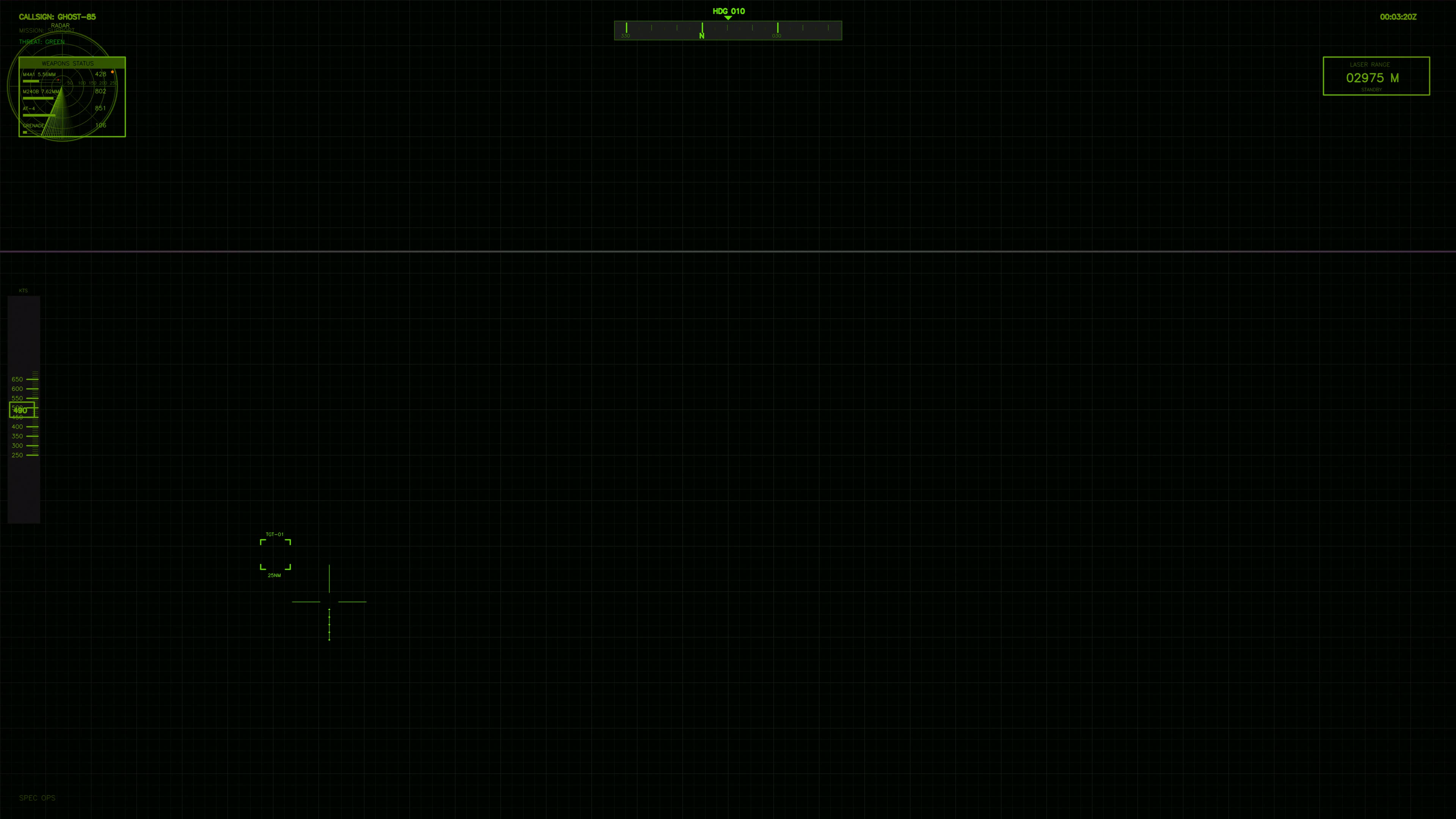 Military gui war stock footage hud animation for science fiction production related to tactical operations is displayed on a dark background