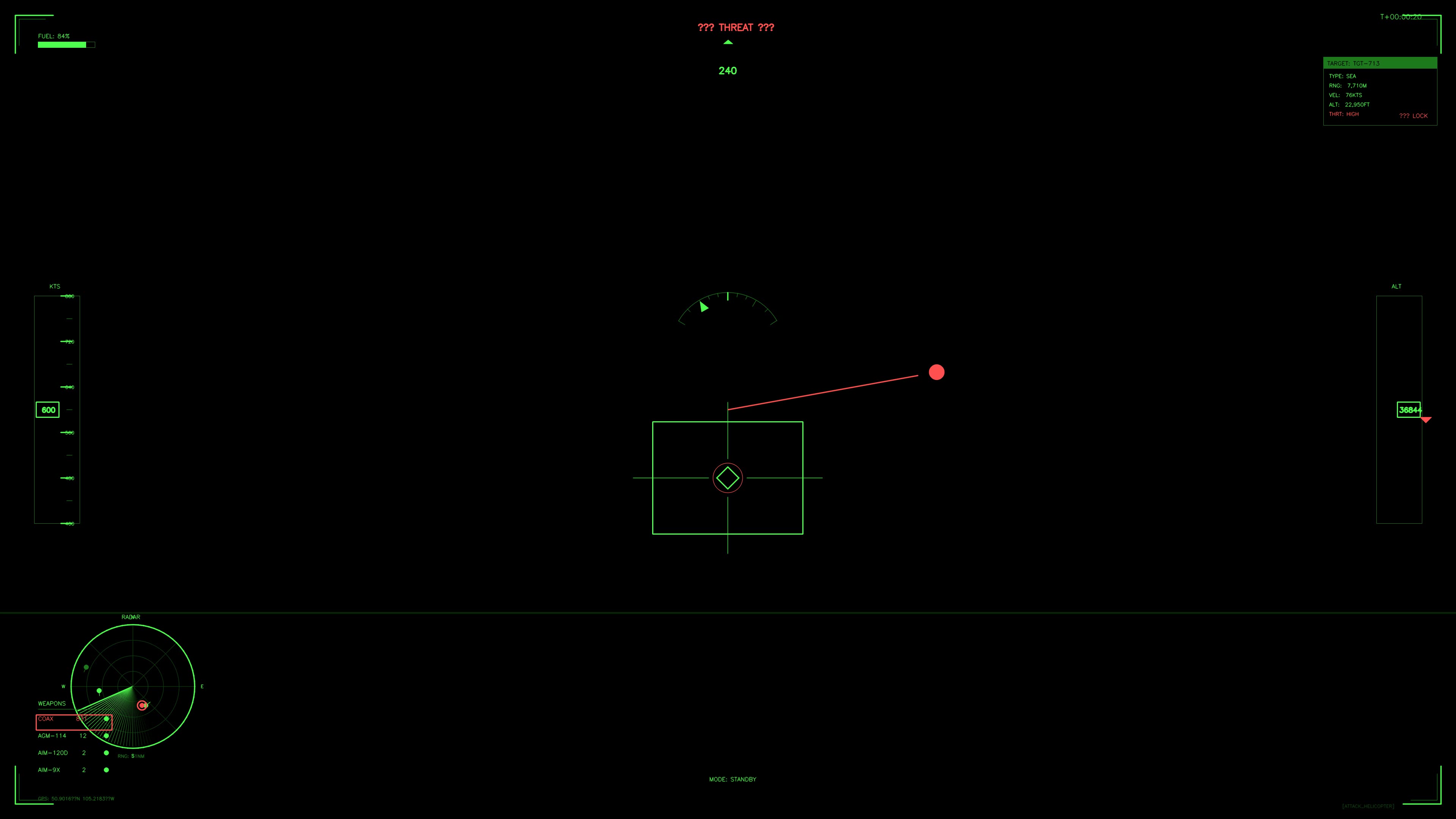 Military gui war stock footage hud animation for science fiction production in dark environment