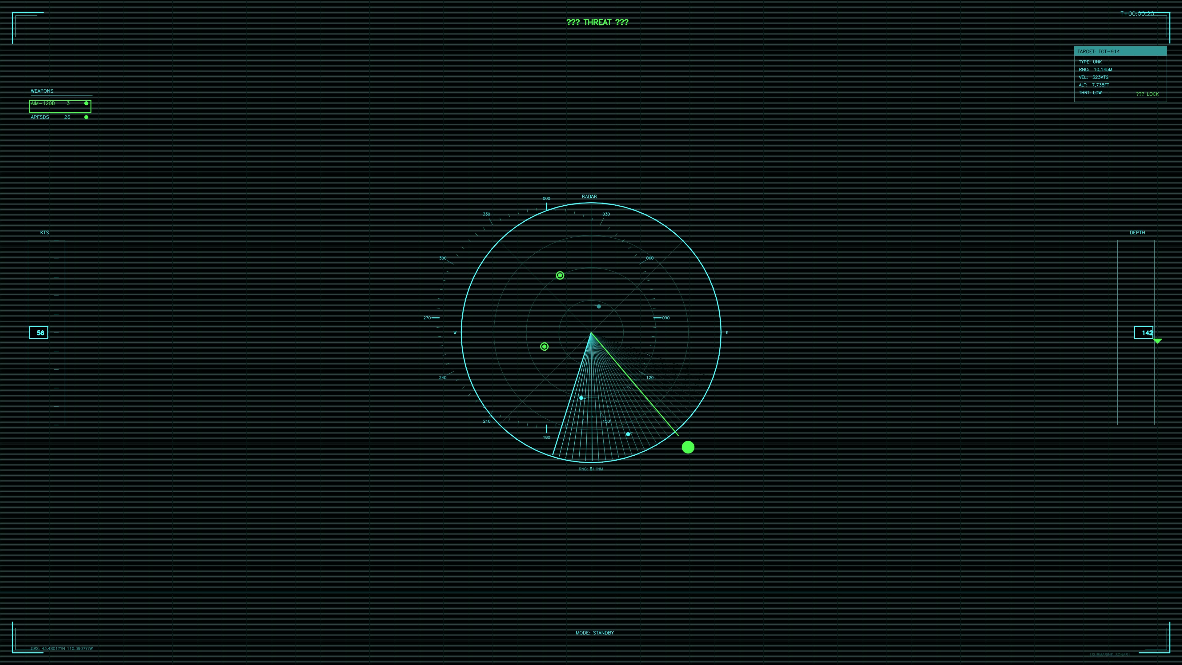 Military gui war stock footage providing hud animation for science fiction production in dark green tones for visual storytelling and design