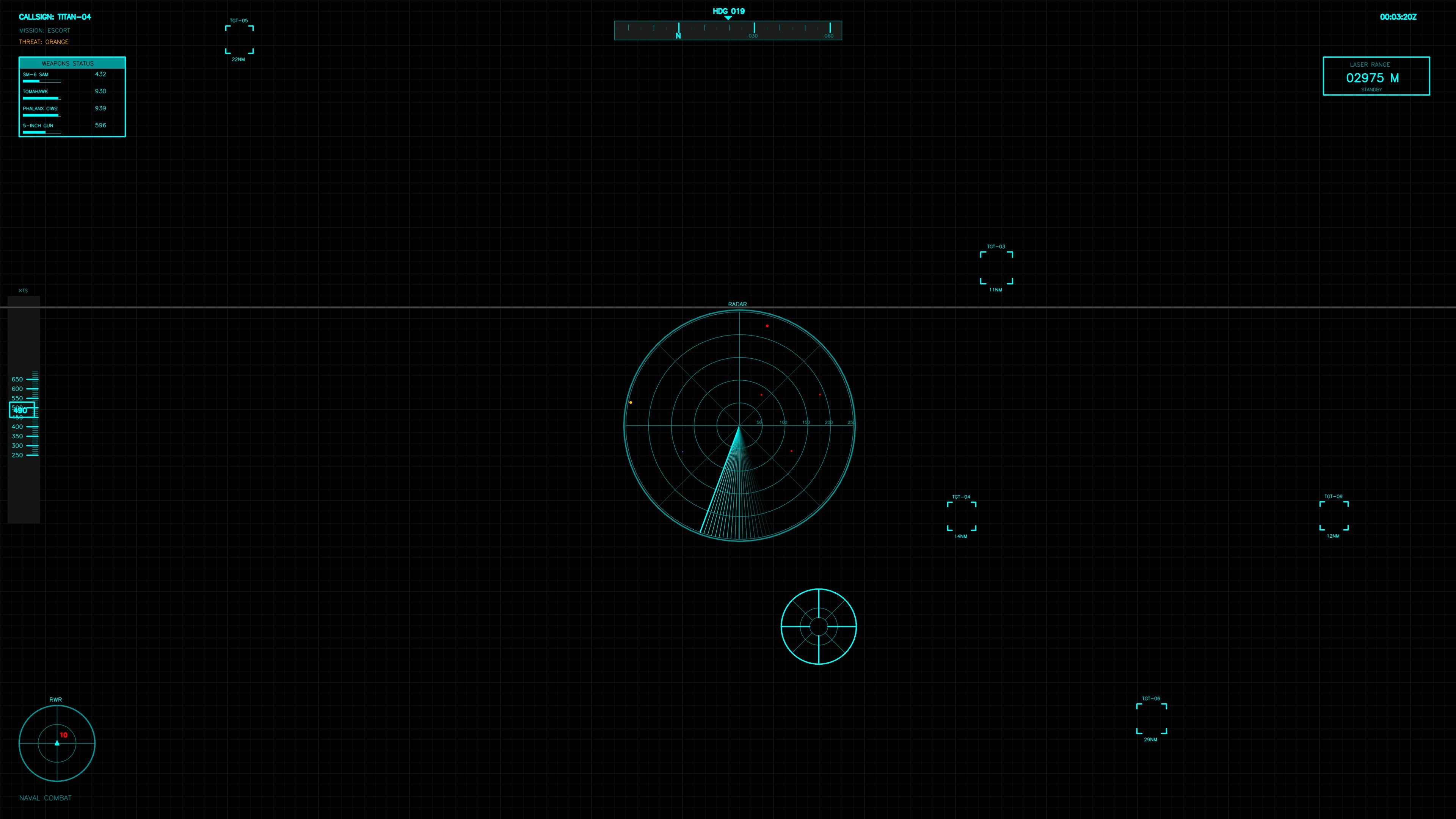 Military gui war stock footage hud animation for science fiction production in digital display for tracking and targeting