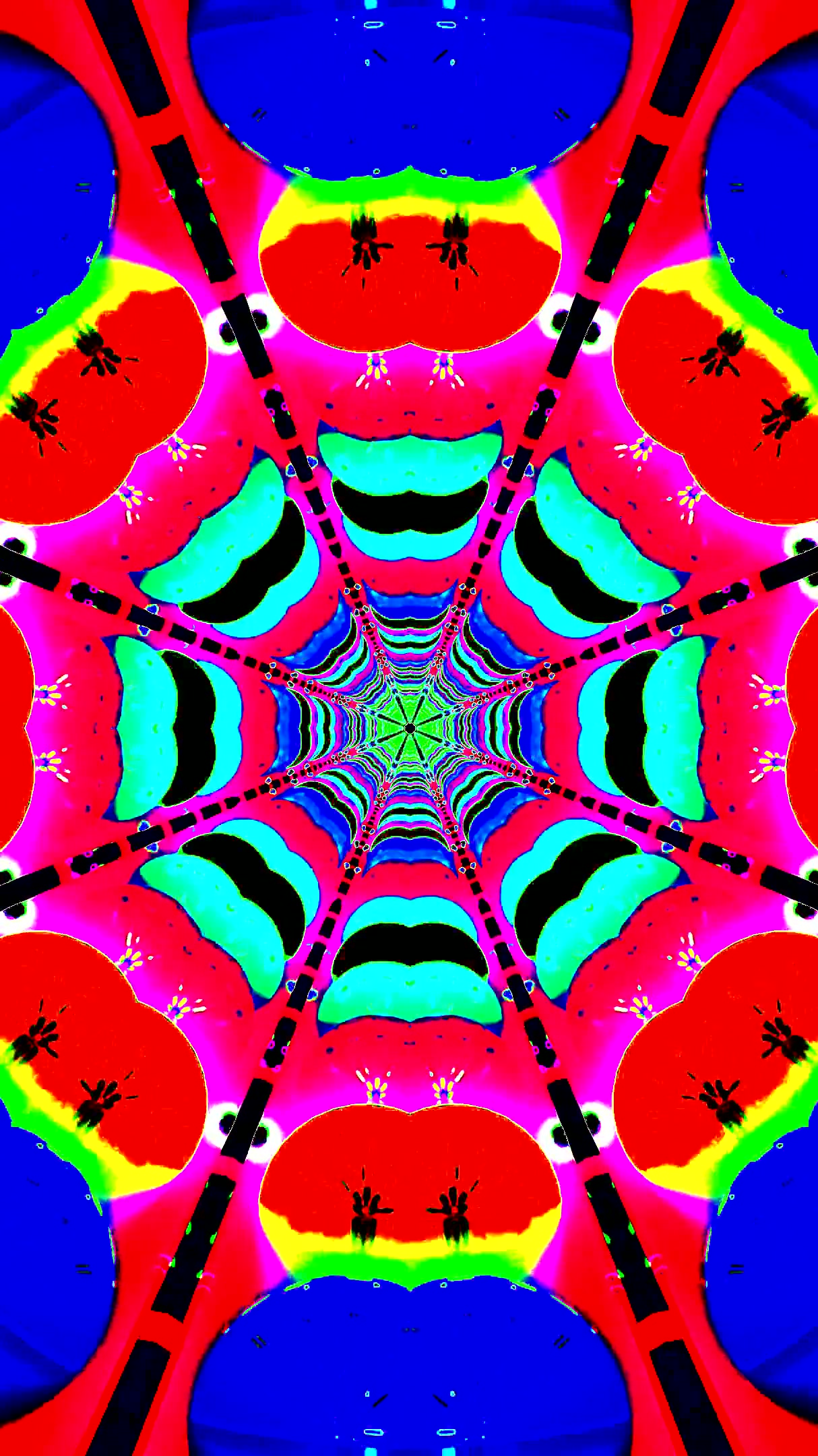 Tunnel video vj loop screensaver features vibrant colors and seamless motion in a captivating and immersive visual experience