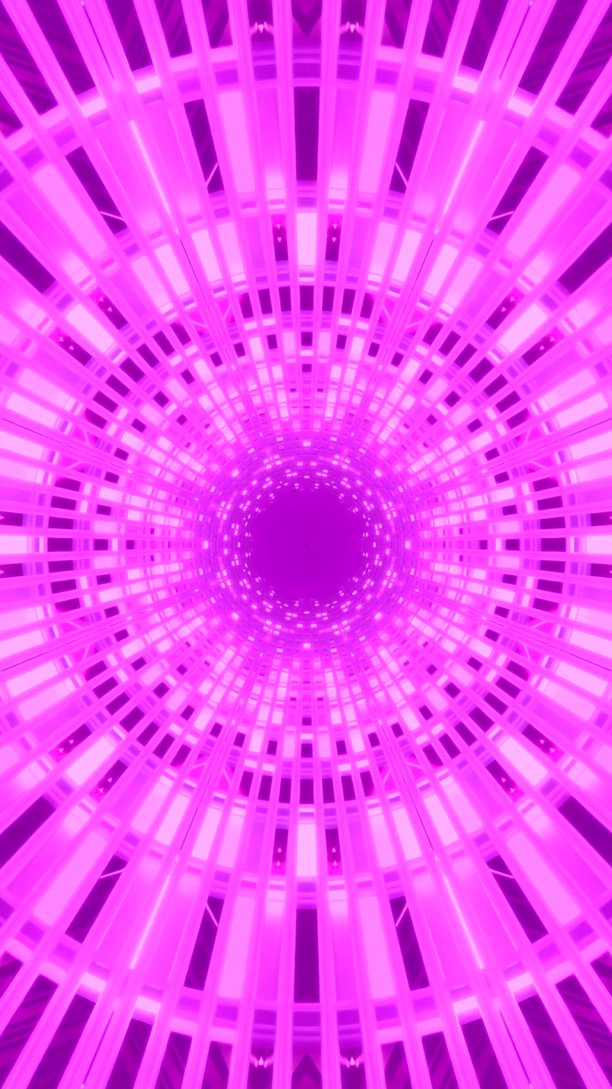 Vibrant tunnel video loop provides a seamless visual experience f