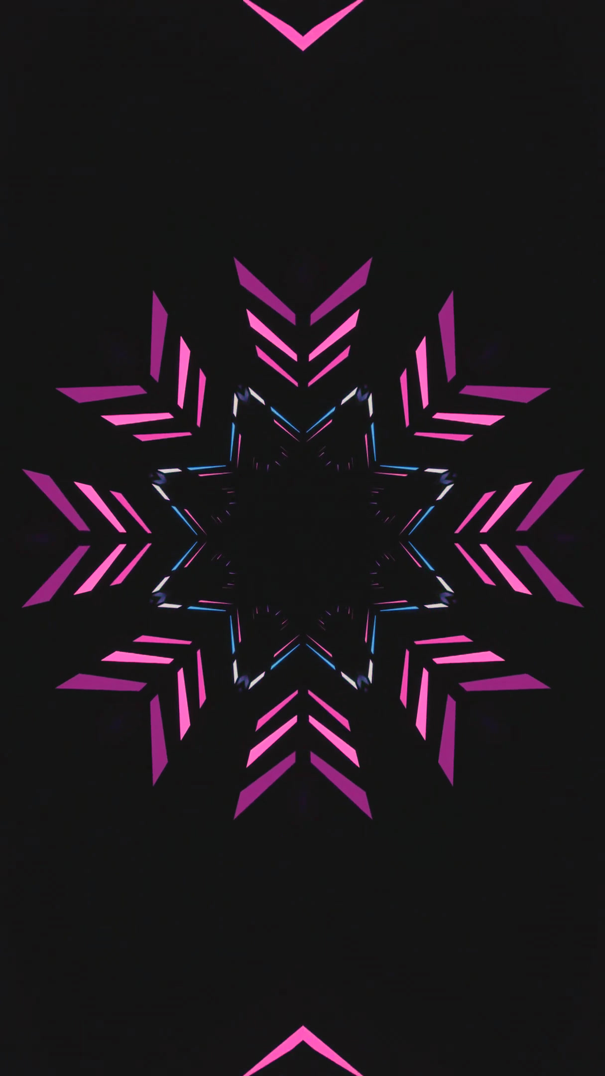 Colorful tunnel video loop creating a mesmerizing seamless experience for visual enjoyment and relaxation