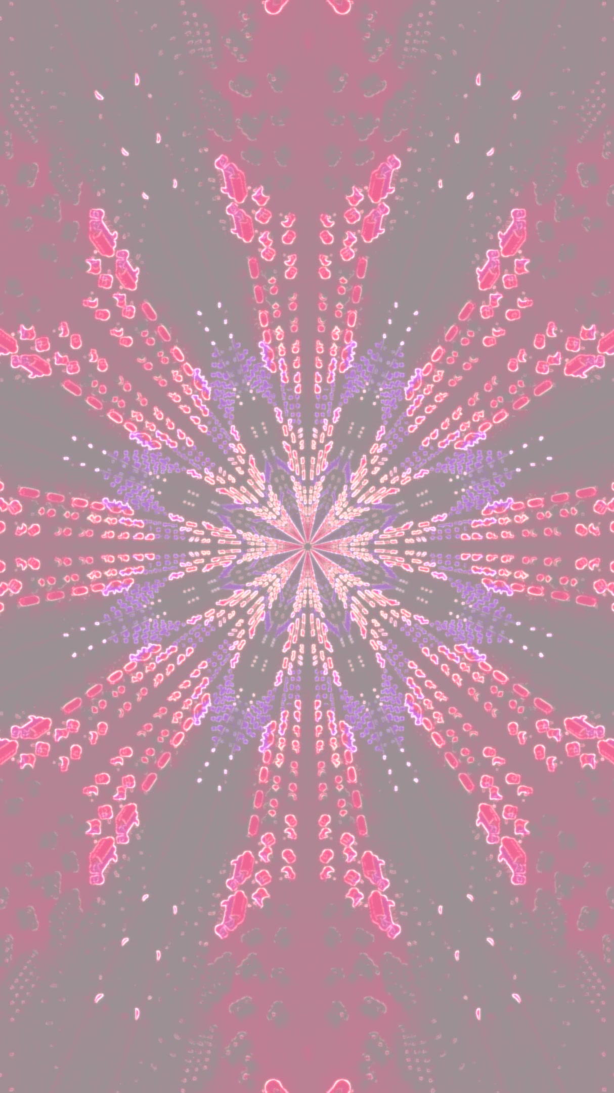 Colorful tunnel video vj loop screensaver showcasing seamless tra