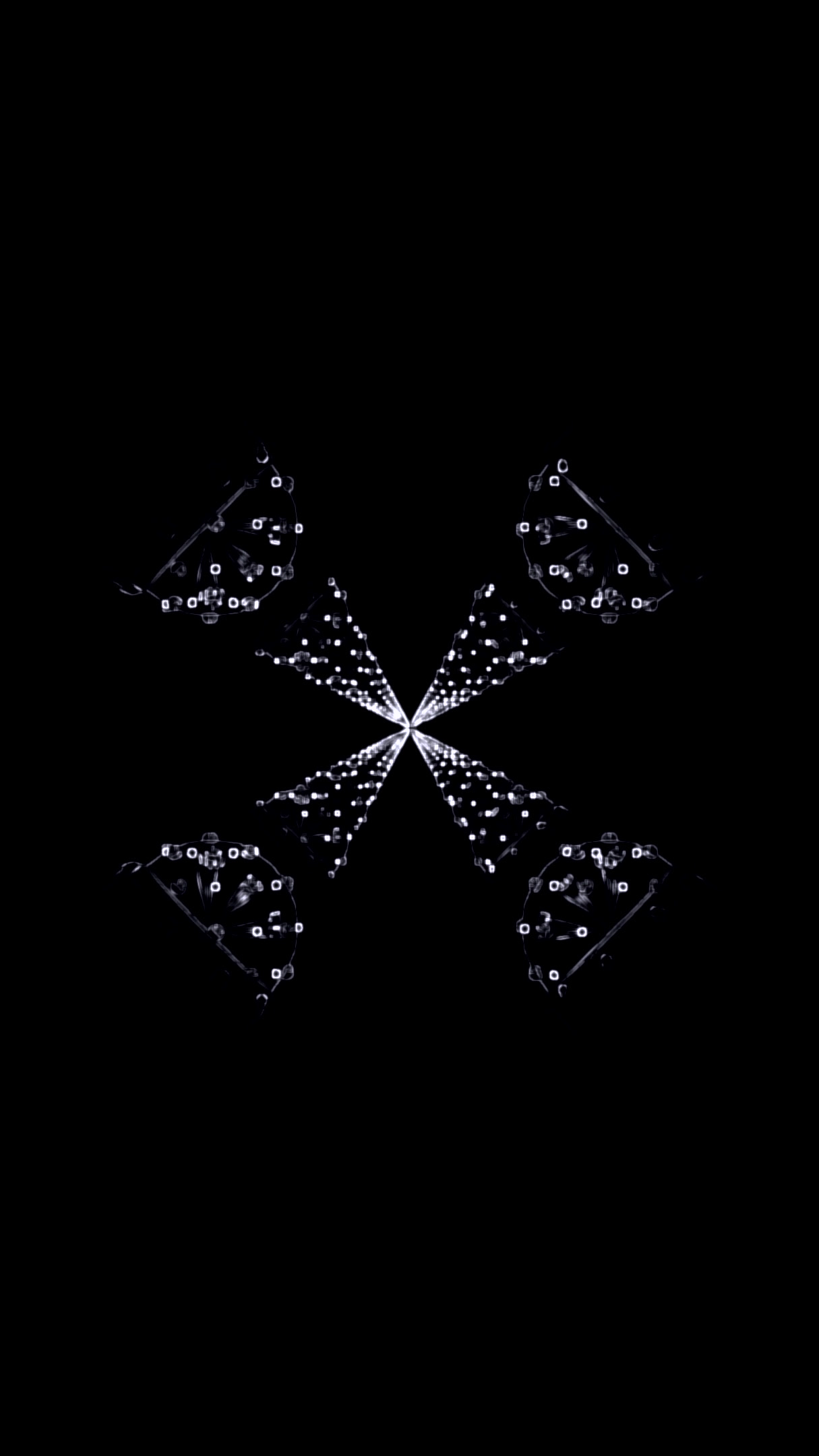 Dynamic tunnel visuals create mesmerizing seamless loop for scree