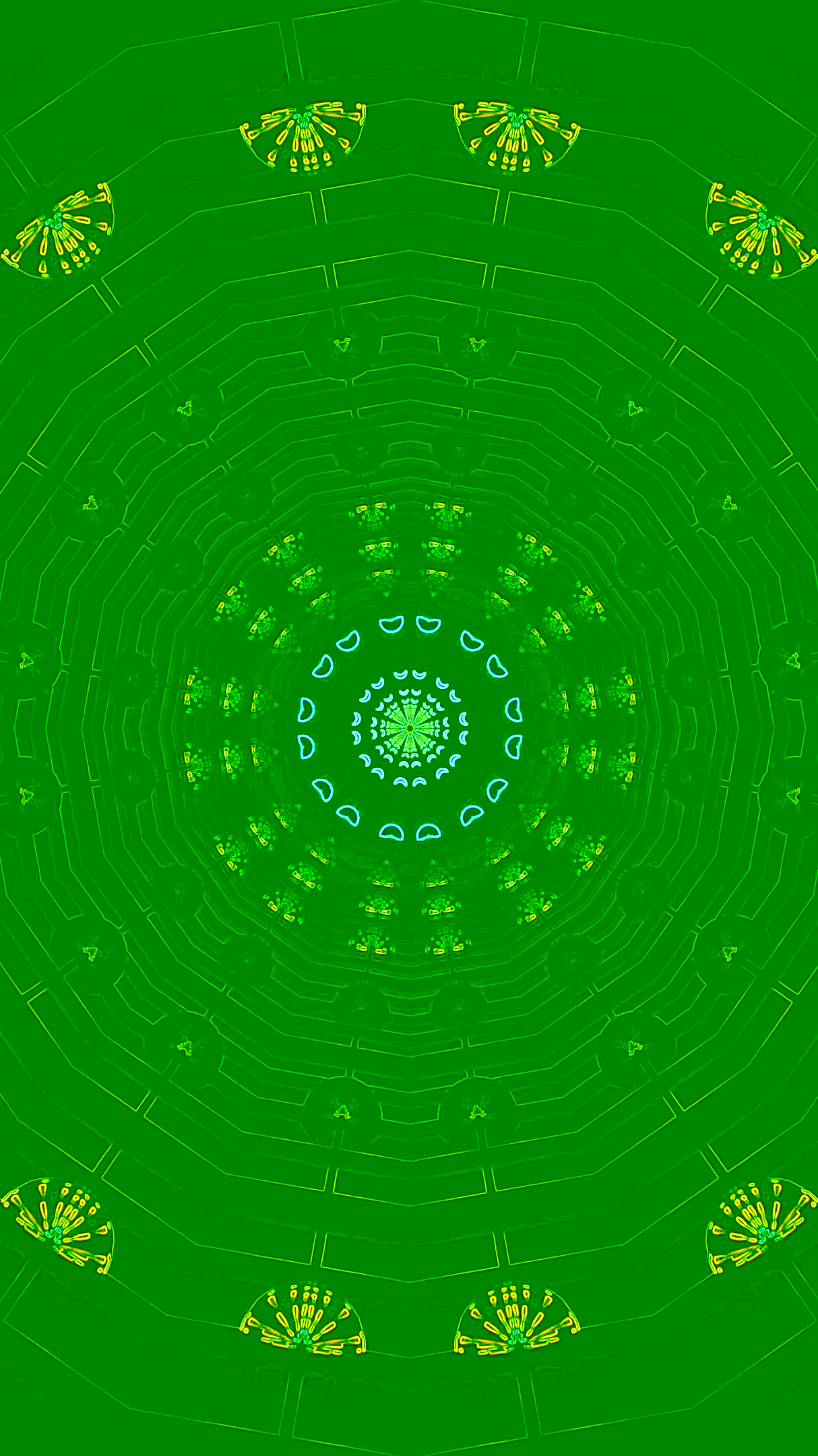 Tunnel video vj loop screensaver creates immersive visual experience with seamless motion and vibrant colors