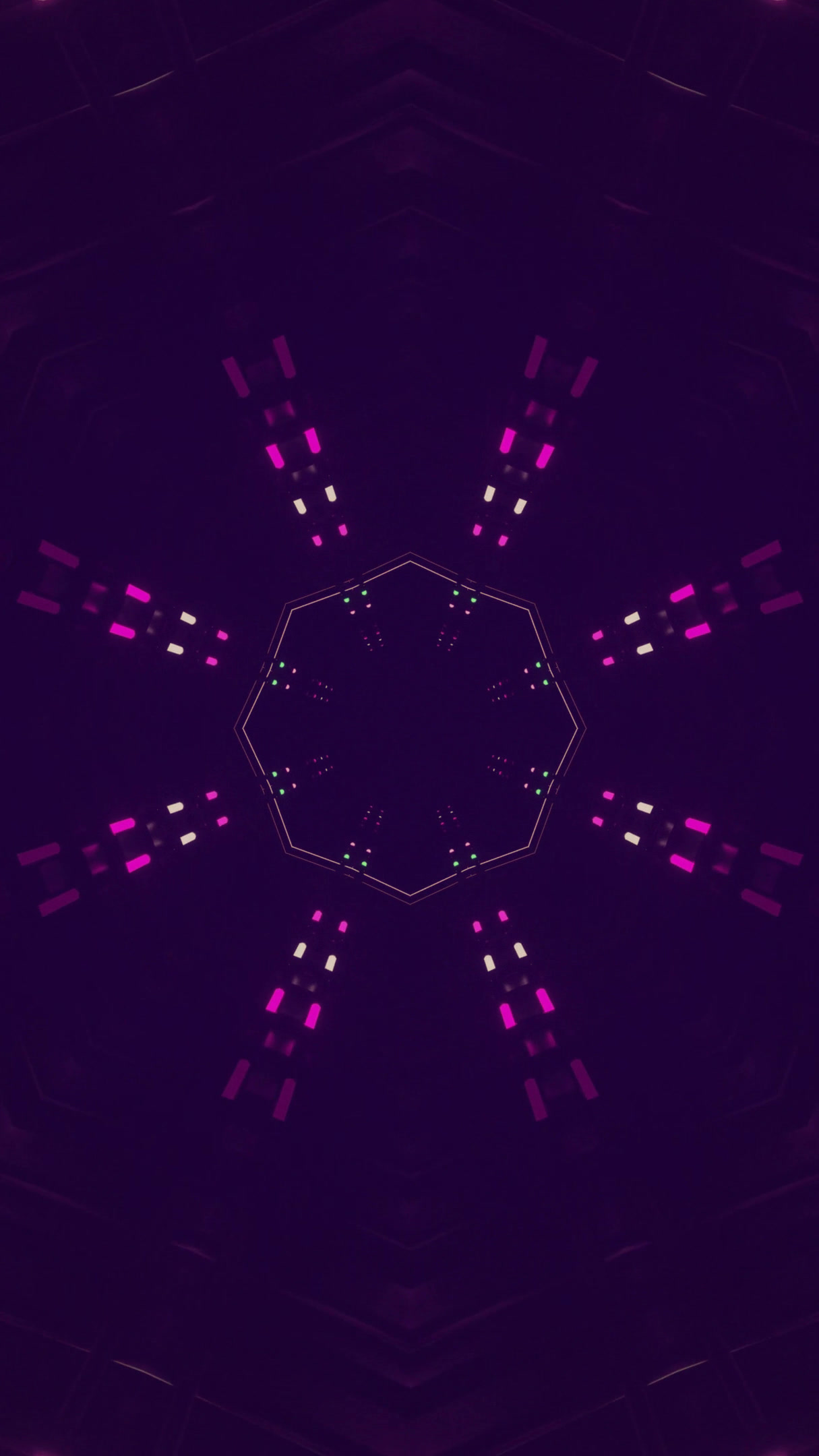 Tunnel video vj loop with vibrant colors and seamless movement creating an immersive ambiance for screensavers or visual displays