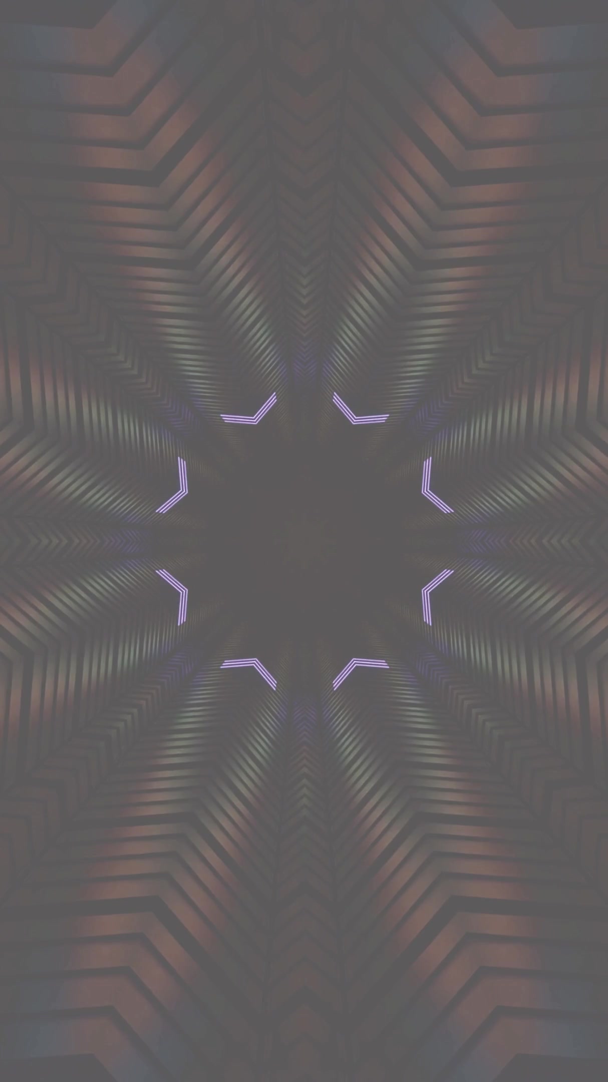 Tunnel video vj loop screensaver with seamless motion and dynamic