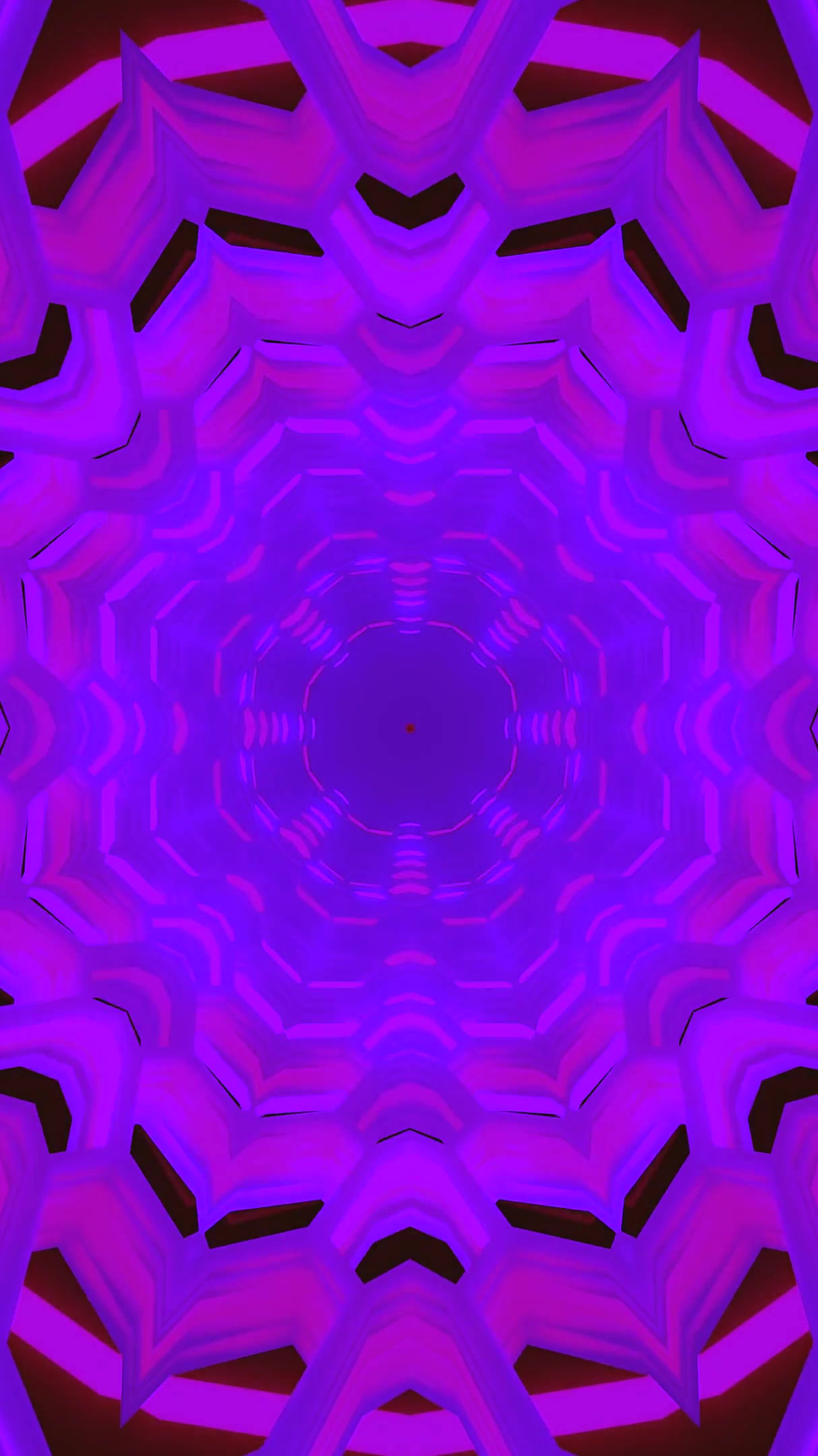 Tunnel video vj loop screensaver with seamless motion and vibrant colors creating a mesmerizing visual experience at night