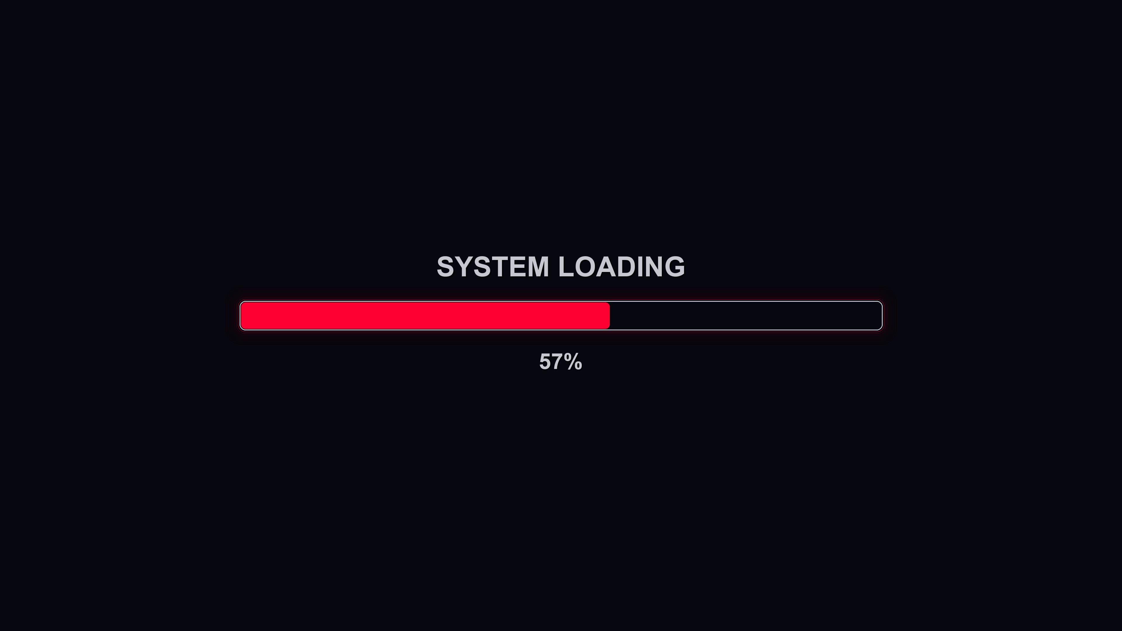 Stylish modern progress bar animation features vibrant colors and smooth transitions for visual loading representation