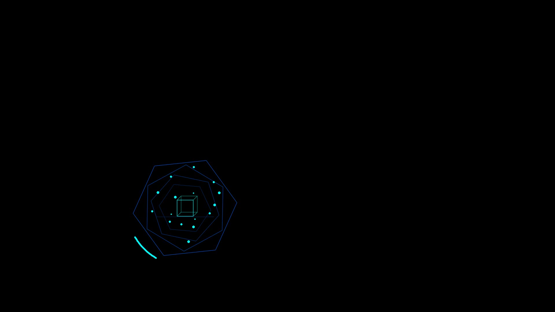 Military gui war stock footage with hud animation for science fiction video production without any text