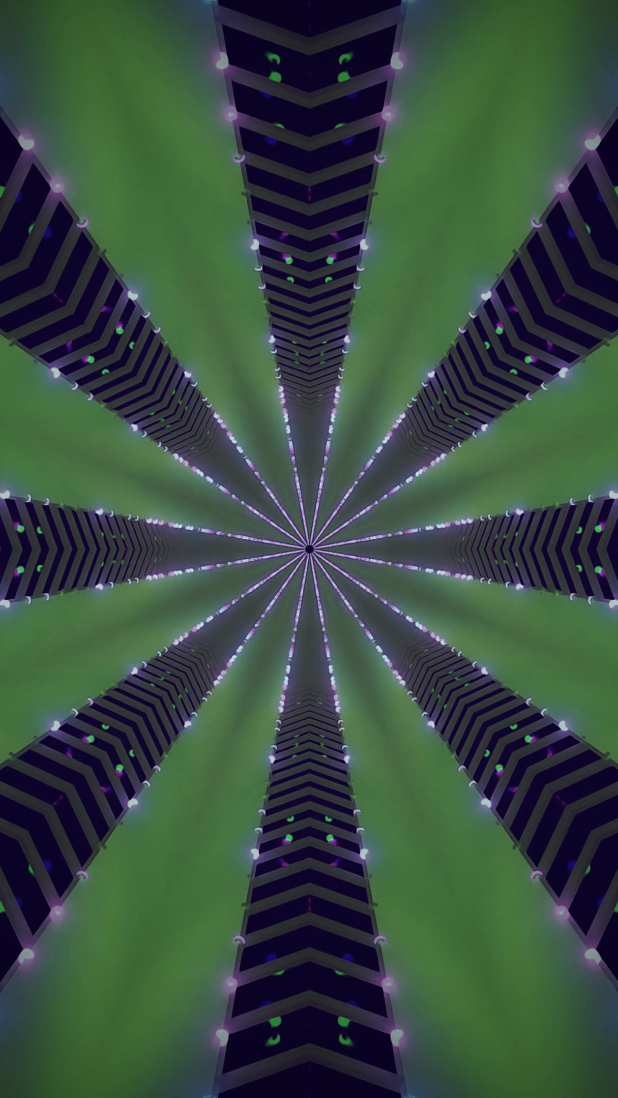 Tunnel video vj loop screensaver creates a seamless and mesmerizi