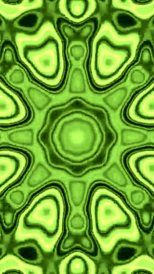 Vibrant green tunnel video loop screensaver with seamless motion and captivating patterns creating a mesmerizing space