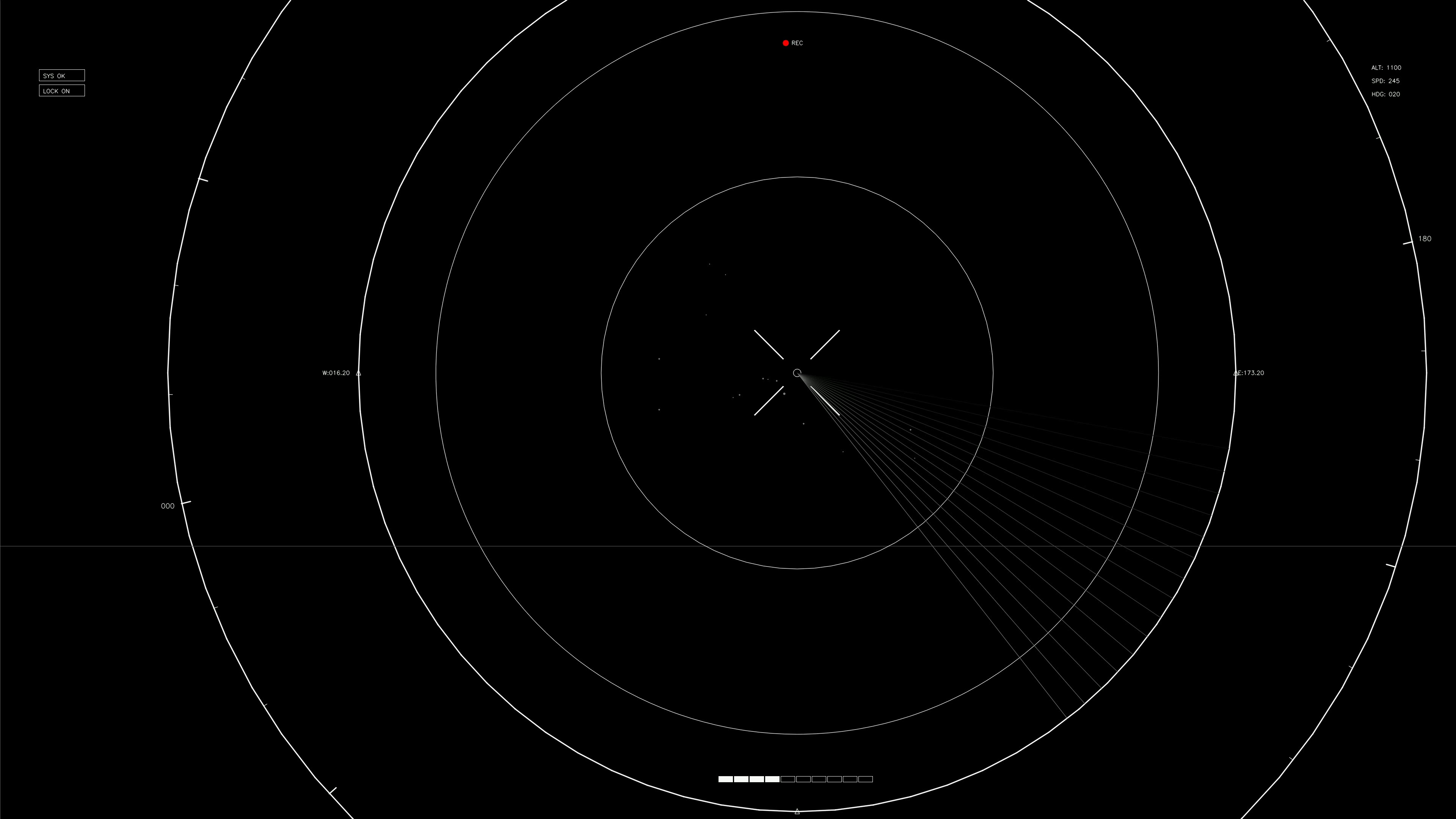 Detailed hud elements animation for web design and sci-fi video editing used in digital projects