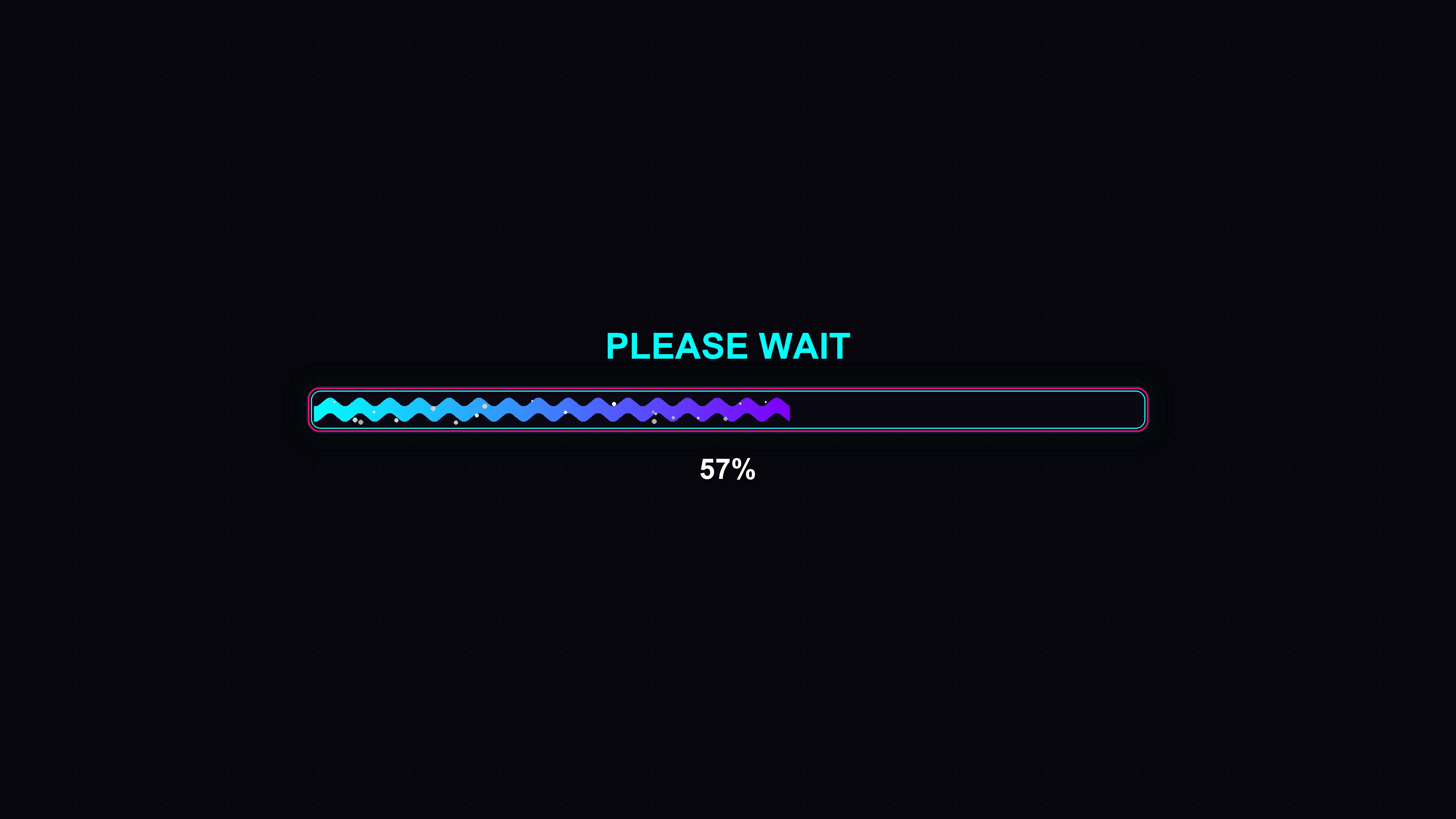 Stylish modern progressbar animation with vibrant colors for loading tasks on digital interfaces