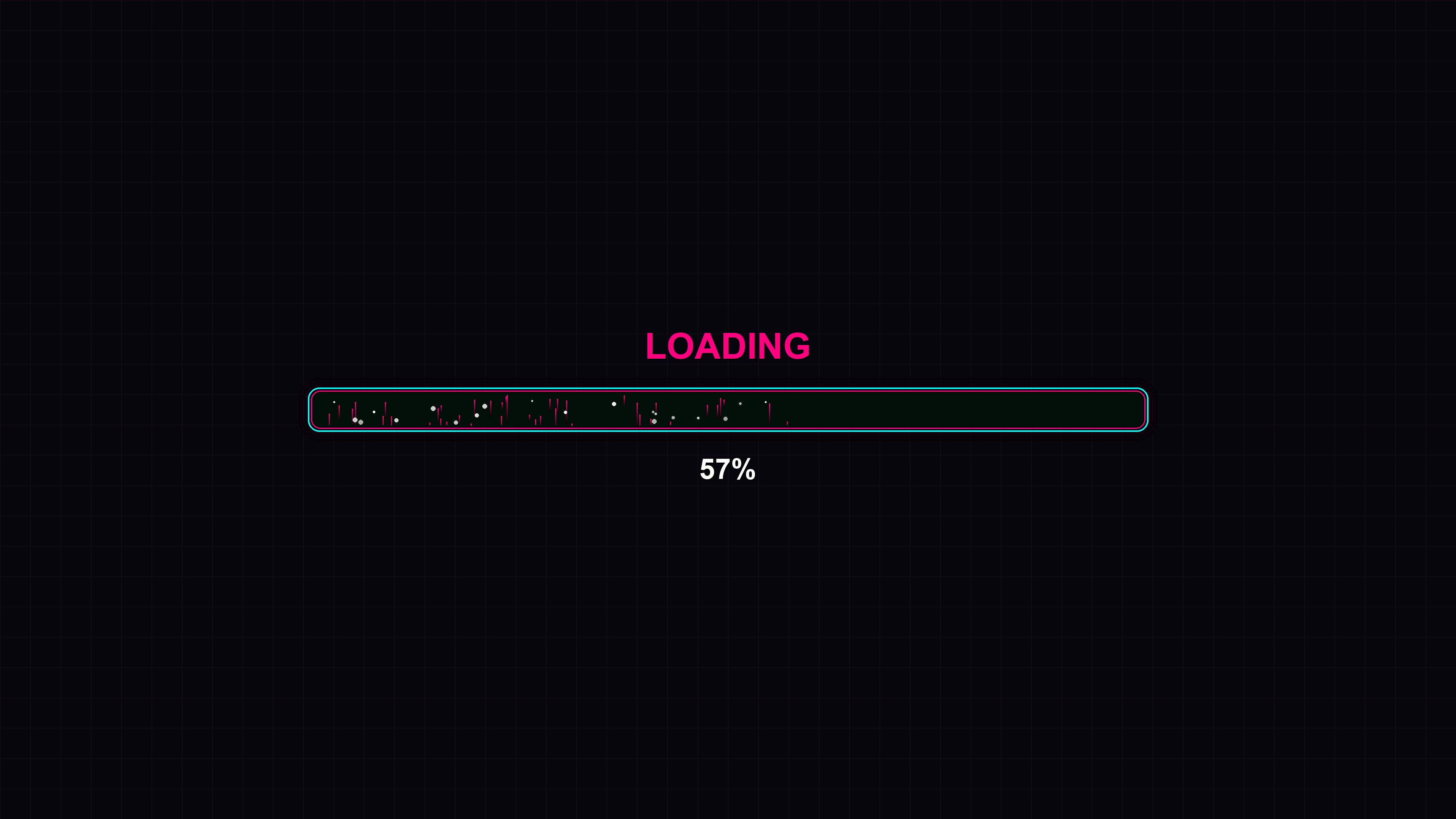 Modern progressbar animation shows loading status with bright colors and clear design for digital content