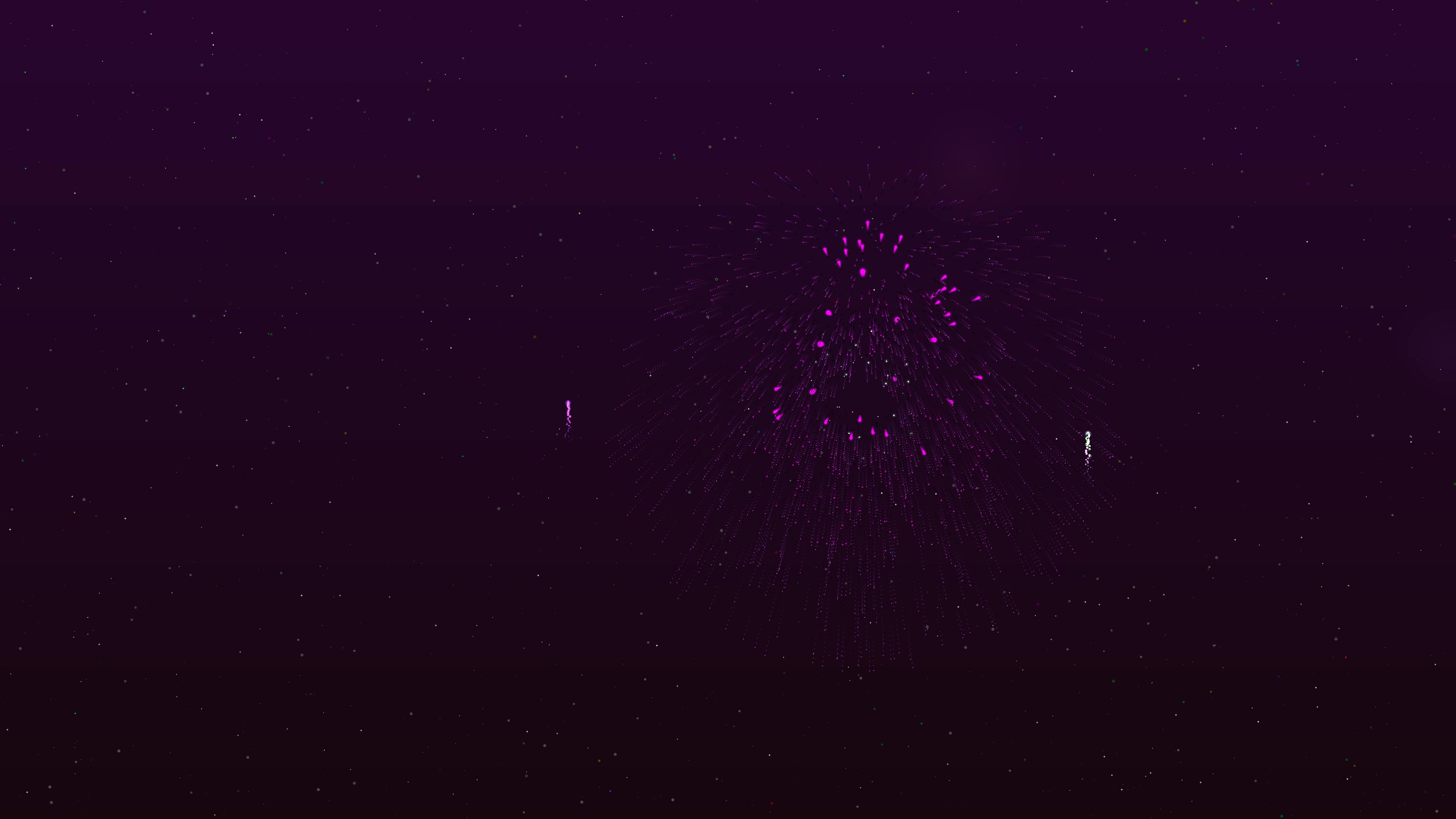 Scifi Neon Firework 002