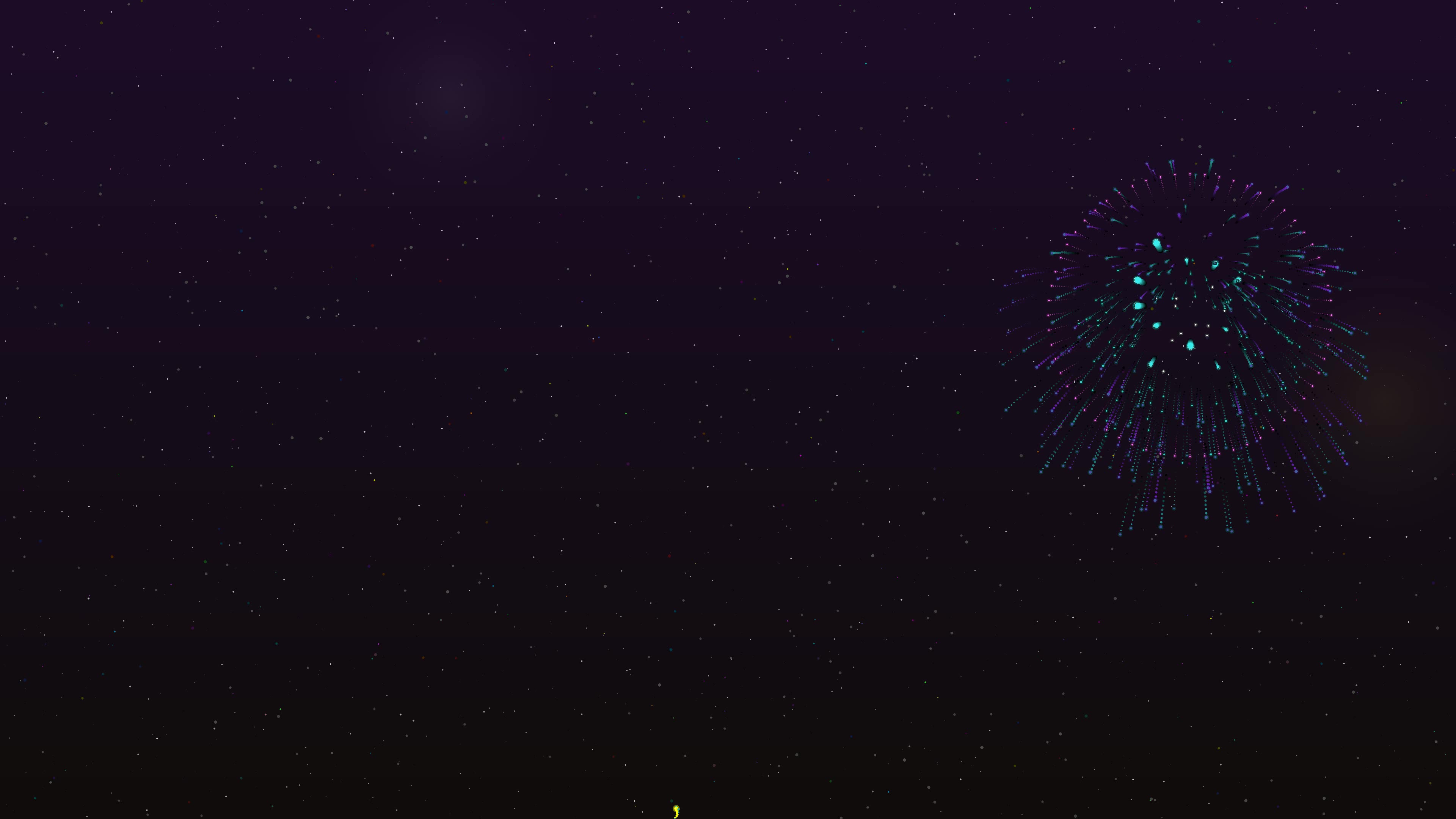 Scifi Neon Firework 014