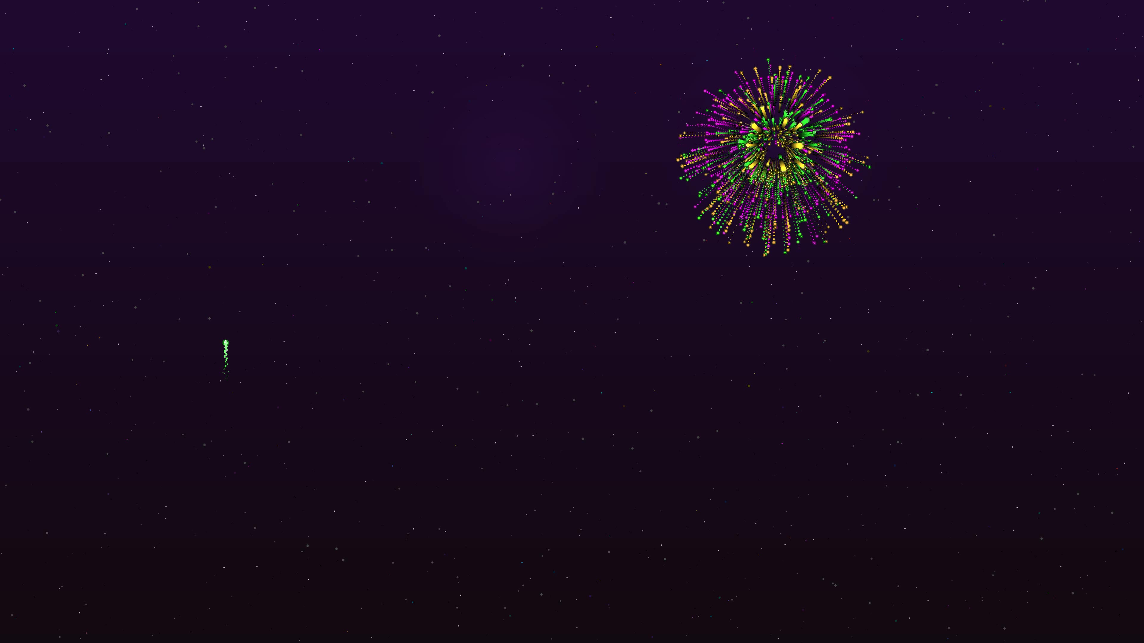 Scifi Neon Firework 025