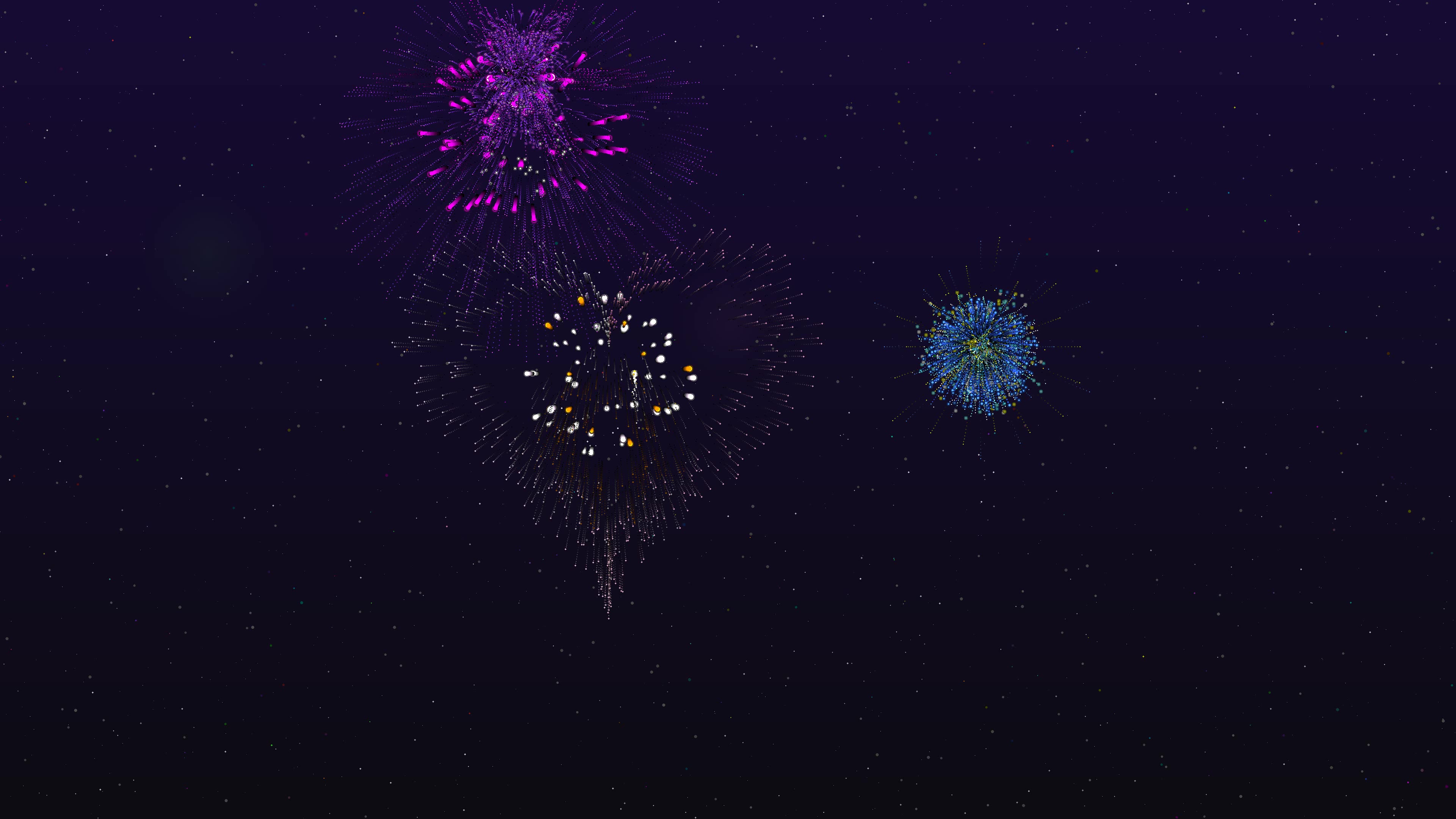 Scifi Neon Firework 044