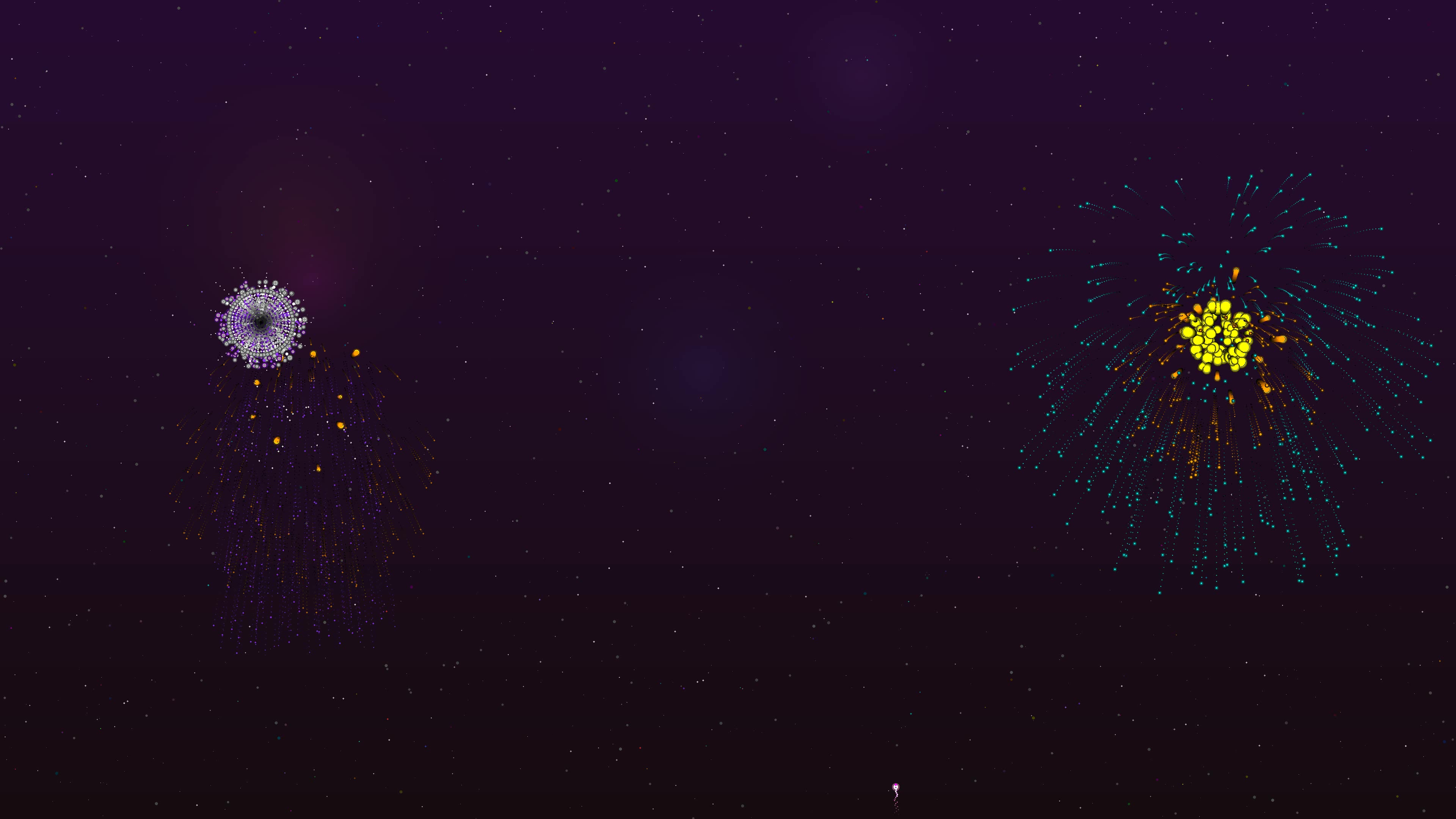 Scifi Neon Firework 054