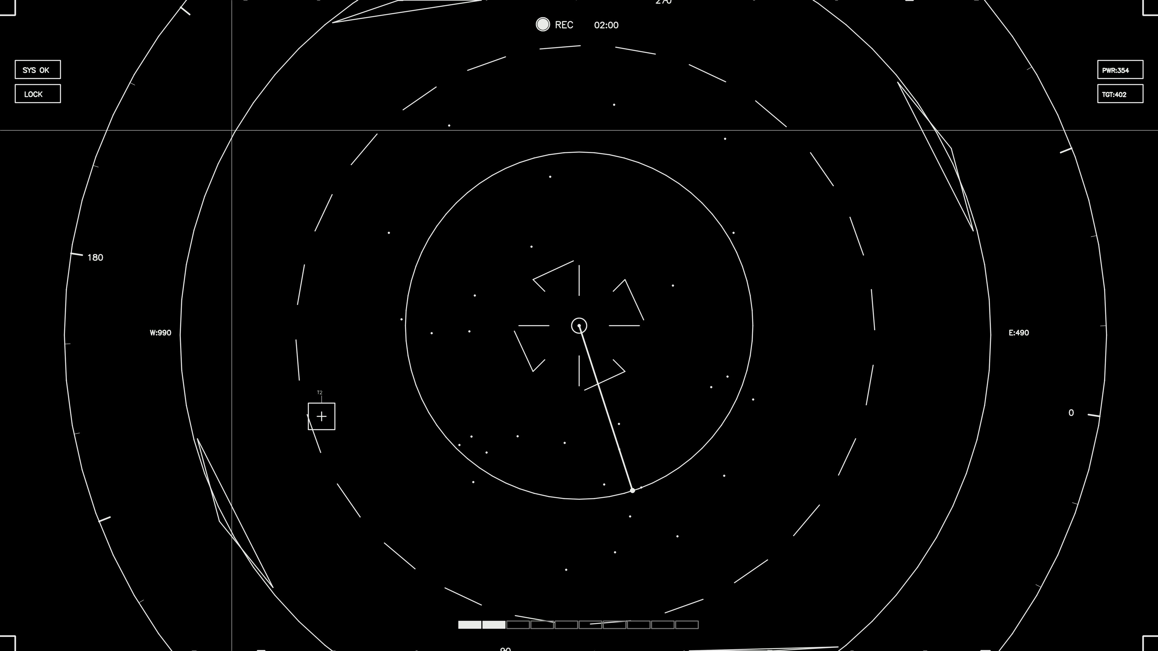 Hud elements animation for web designers and sci-fi video editors showcasing circular patterns and graphical elements