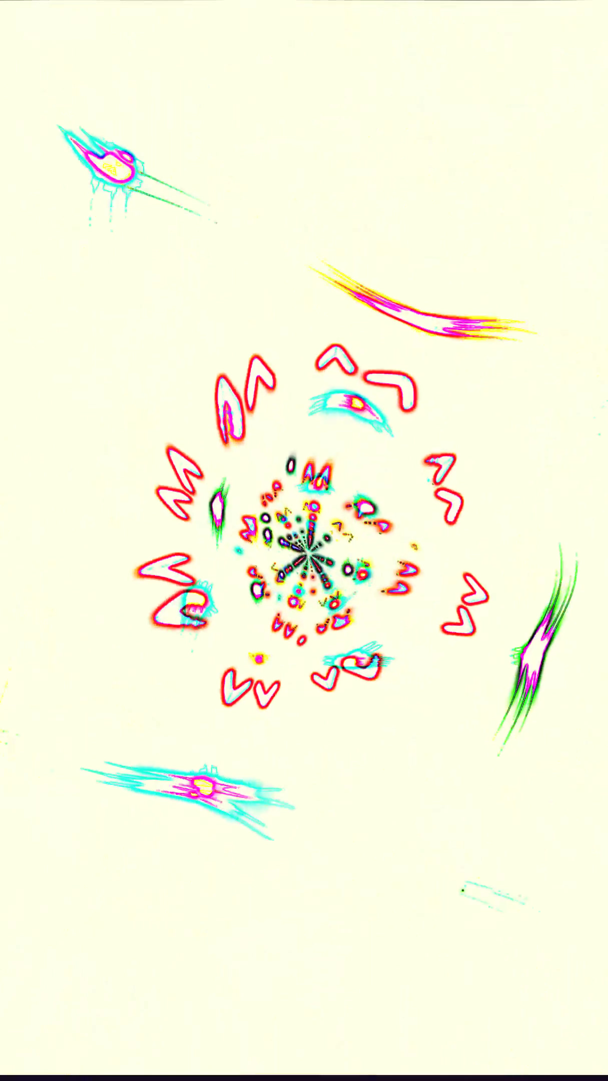 Mesmerizing tunnel video loop with vibrant patterns and seamless transitions creating an engaging visual experience