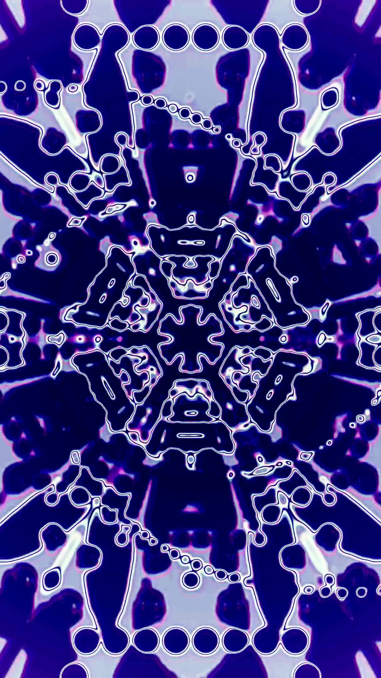 Vibrant tunnel video loop displaying abstract shapes with fluid motion and a captivating color palette for engaging visual experience