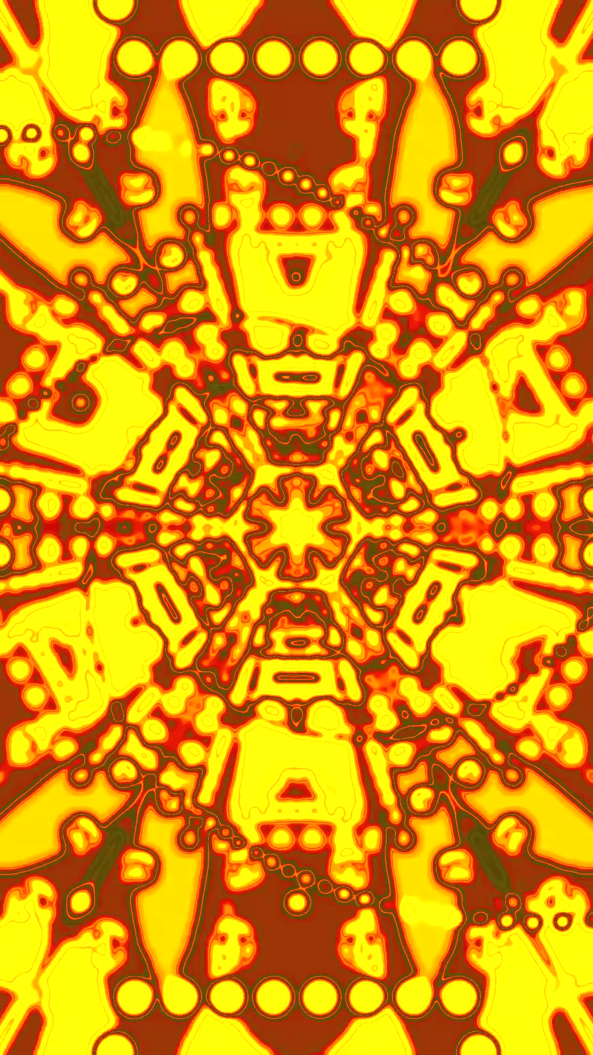 Vibrant tunnel video vj loop screensaver with seamless motion and