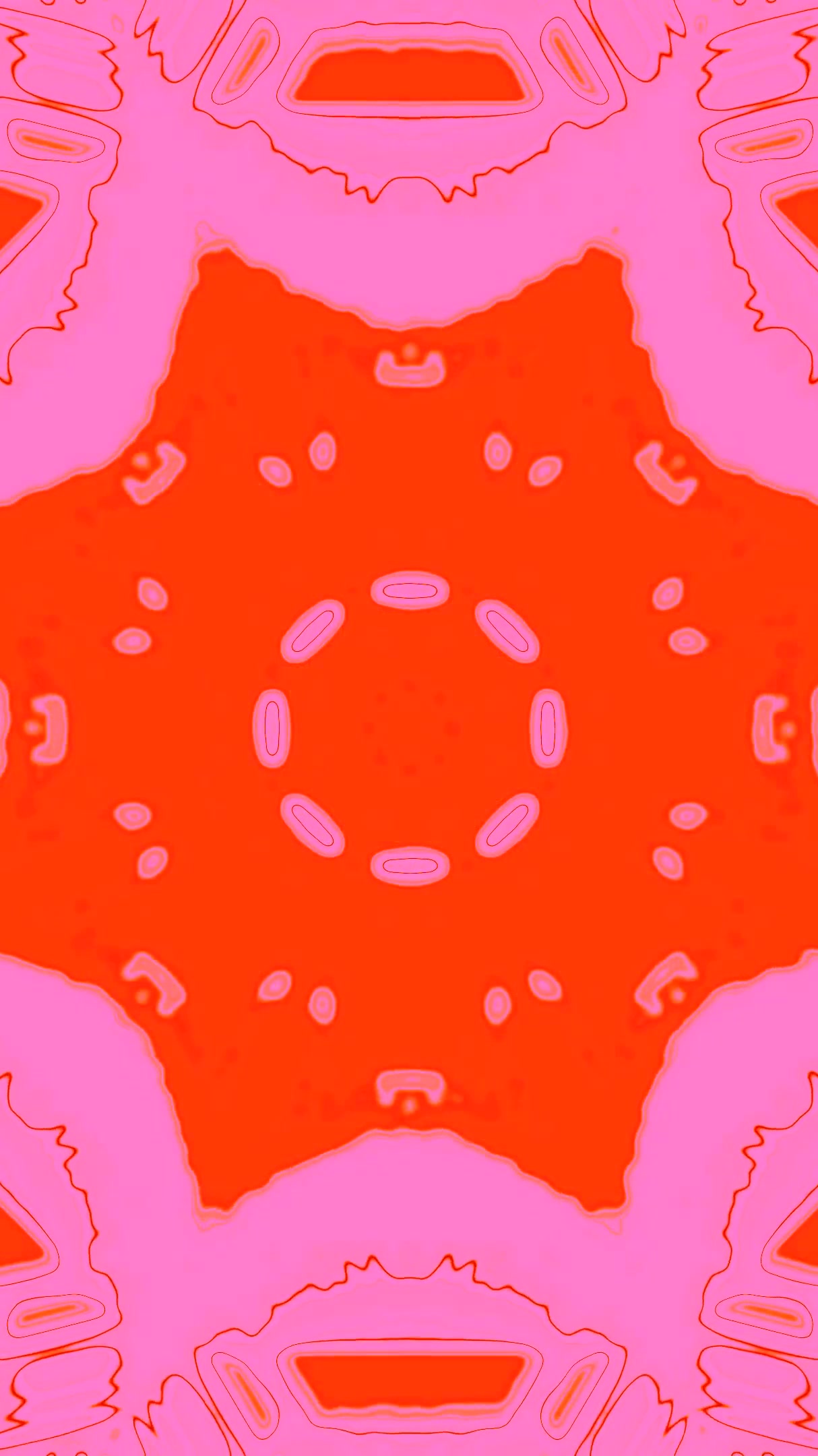 Seamless loop of a vibrant pink tunnel video design for an engagi