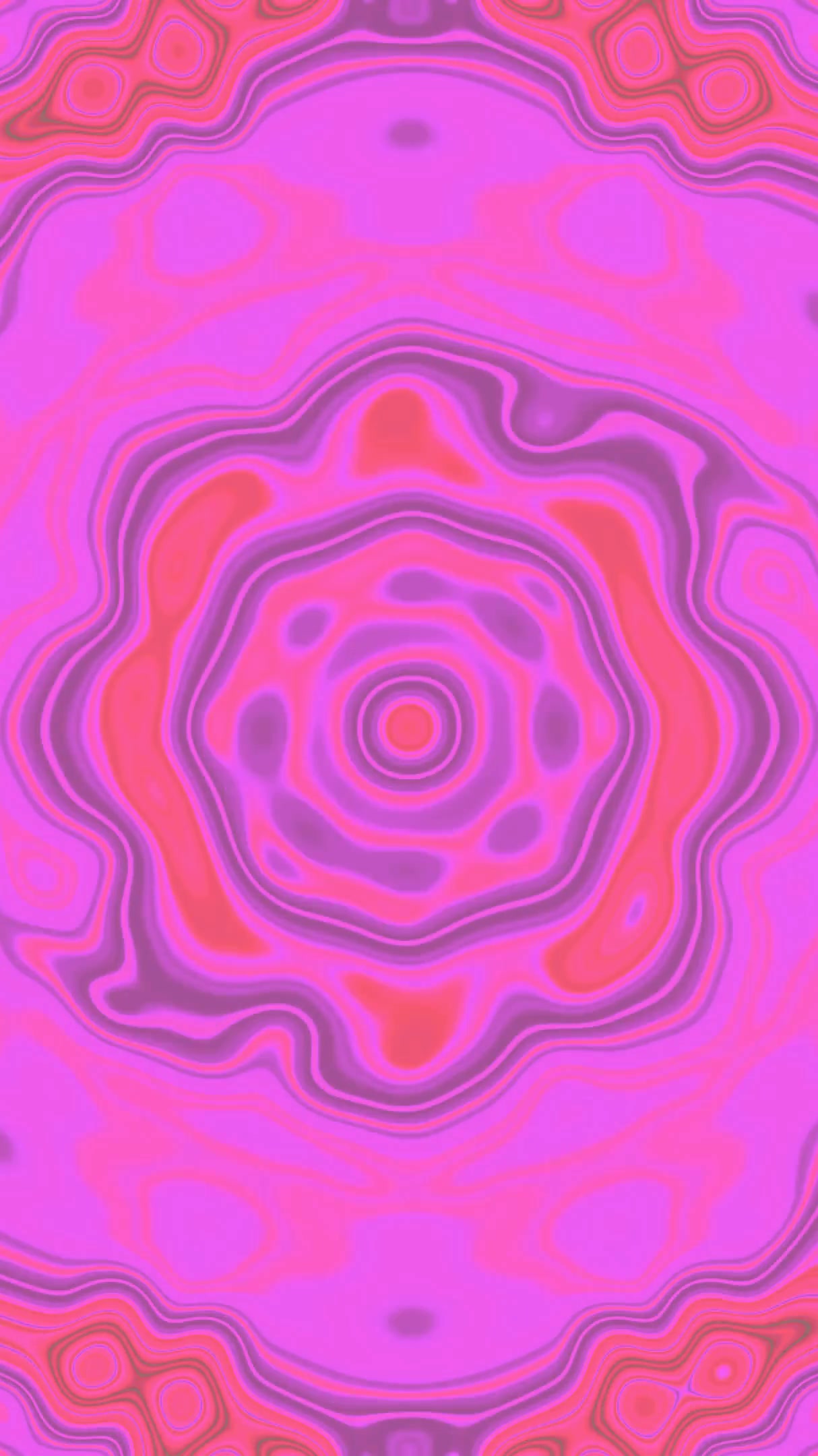 Seamless tunnel video vj loop screensaver creating vibrant colors