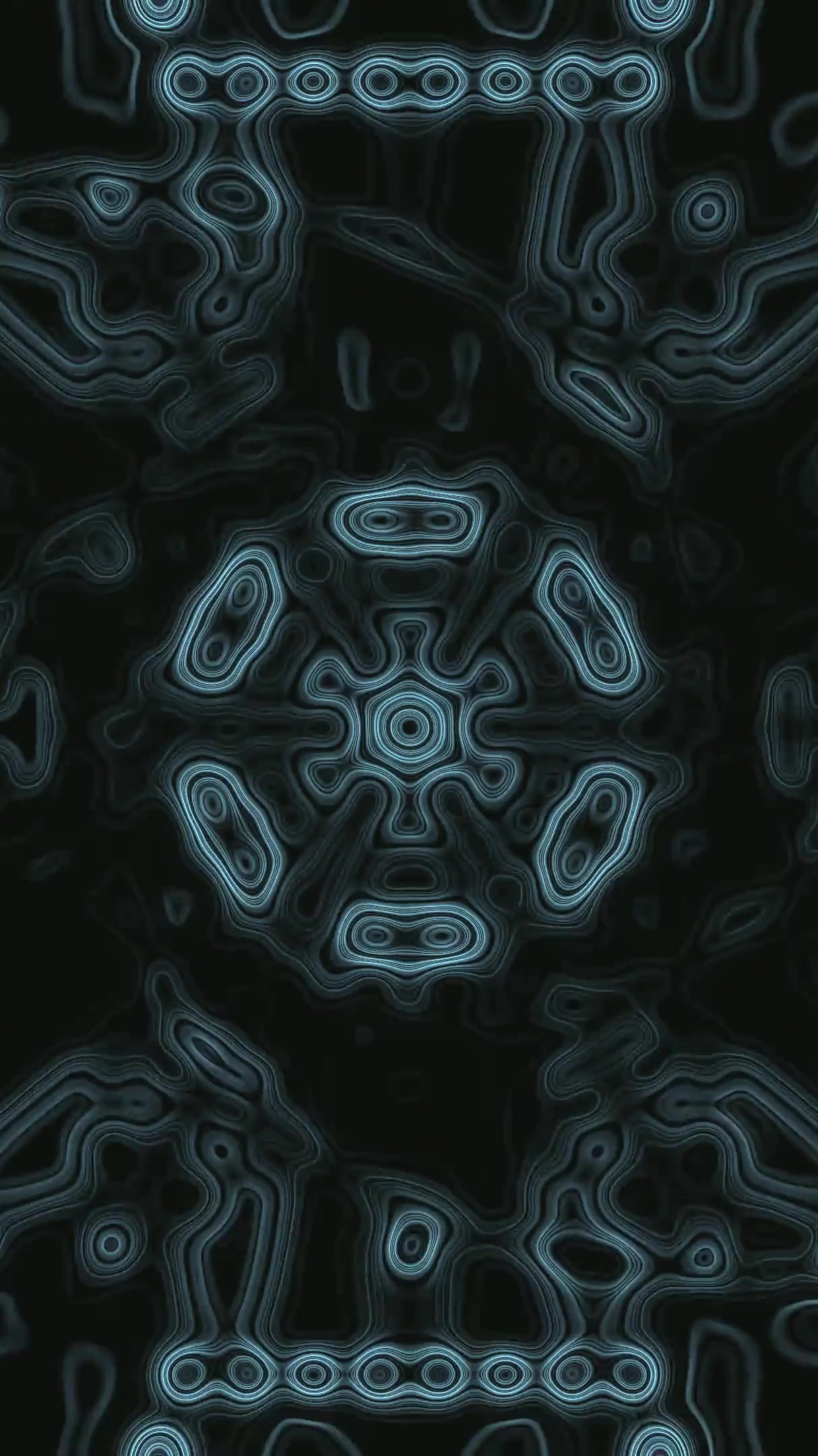 Seamless tunnel video vj loop screensaver creates mesmerizing vis