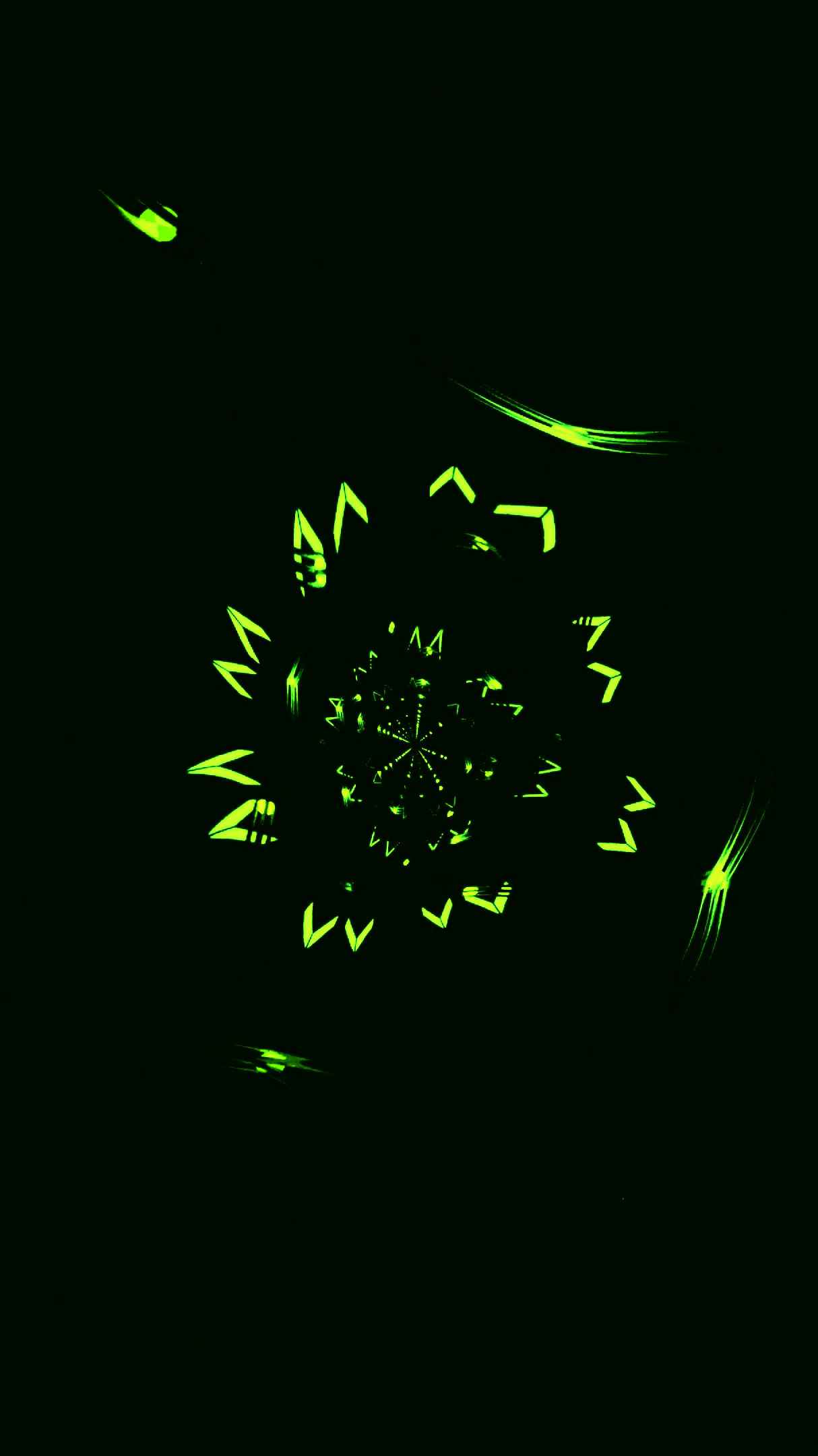 Colorful tunnel video loop showcasing vibrant patterns and shapes for immersive visual enjoyment and relaxation