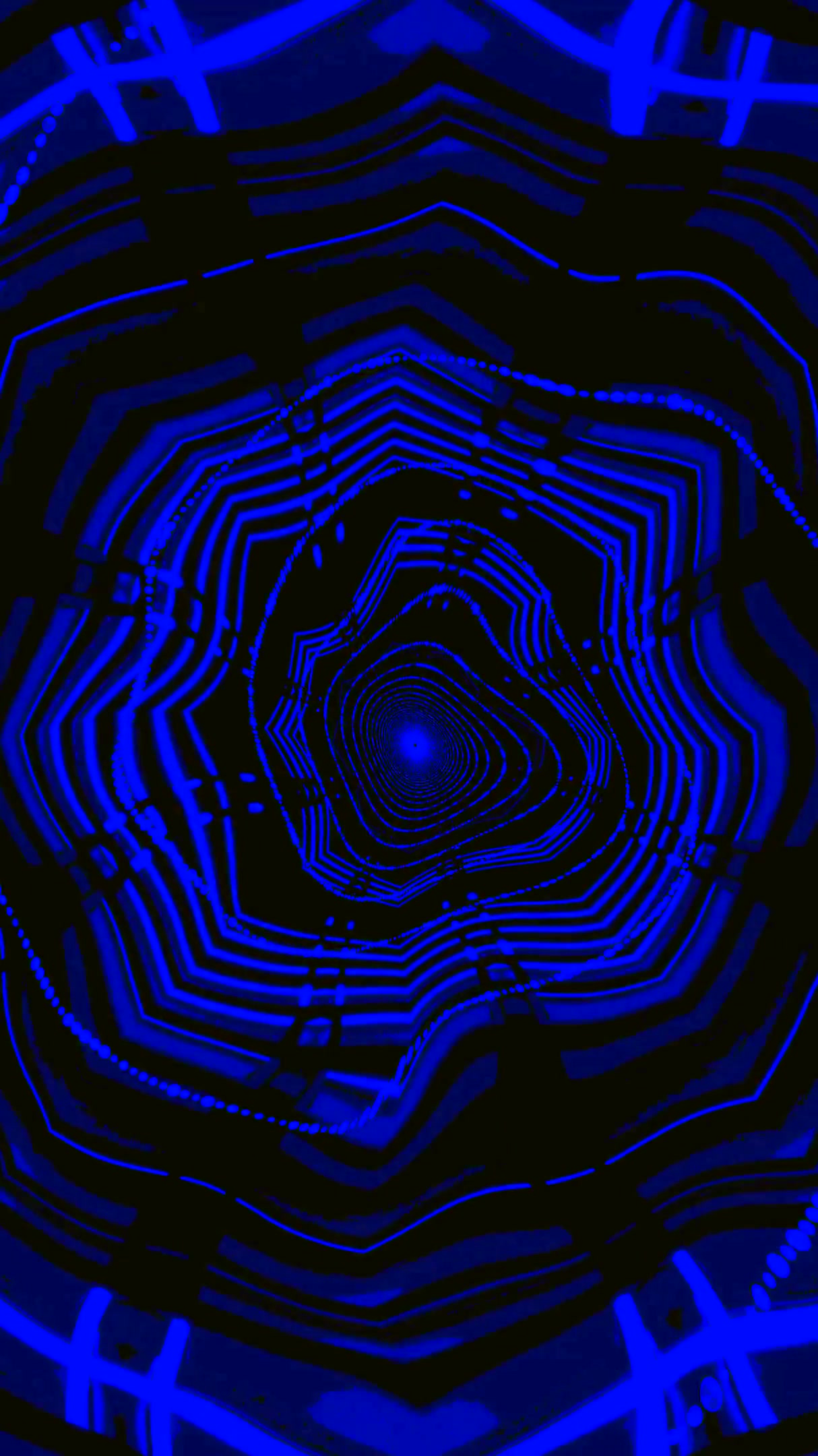 Tunnel video vj loop creates an immersive experience with seamles