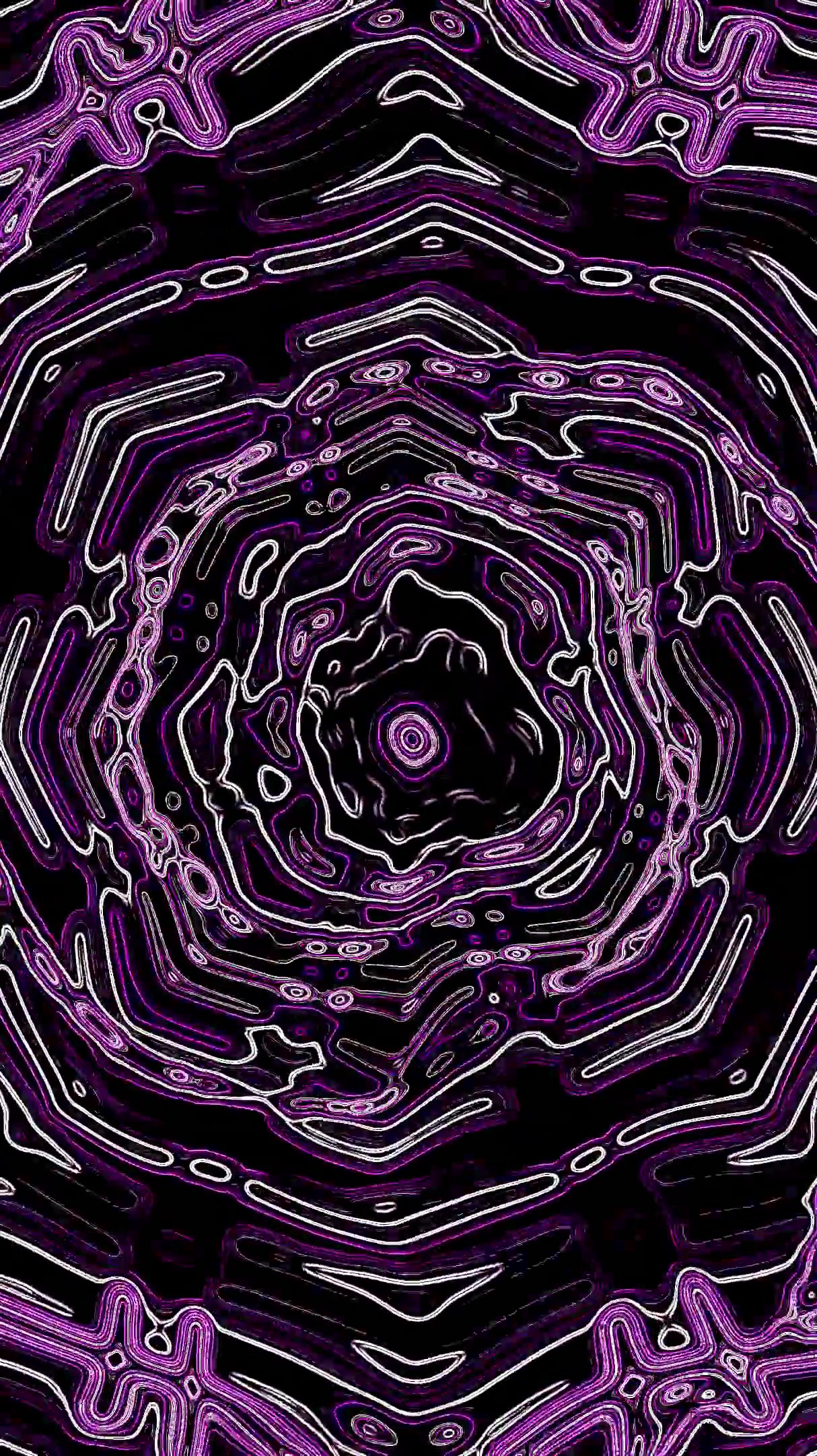 Seamless tunnel video loop for immersive digital experience