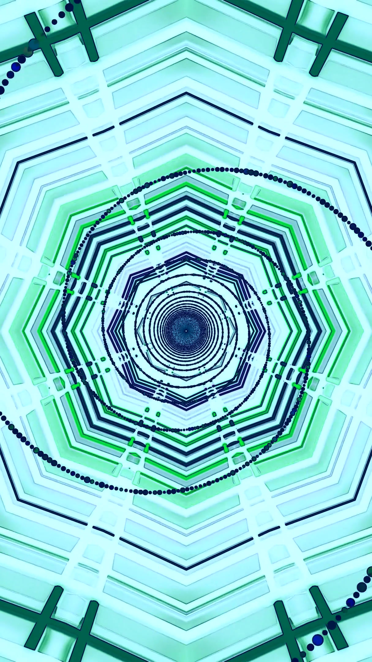 Colorful tunnel video vj loop screensaver offers a captivating vi