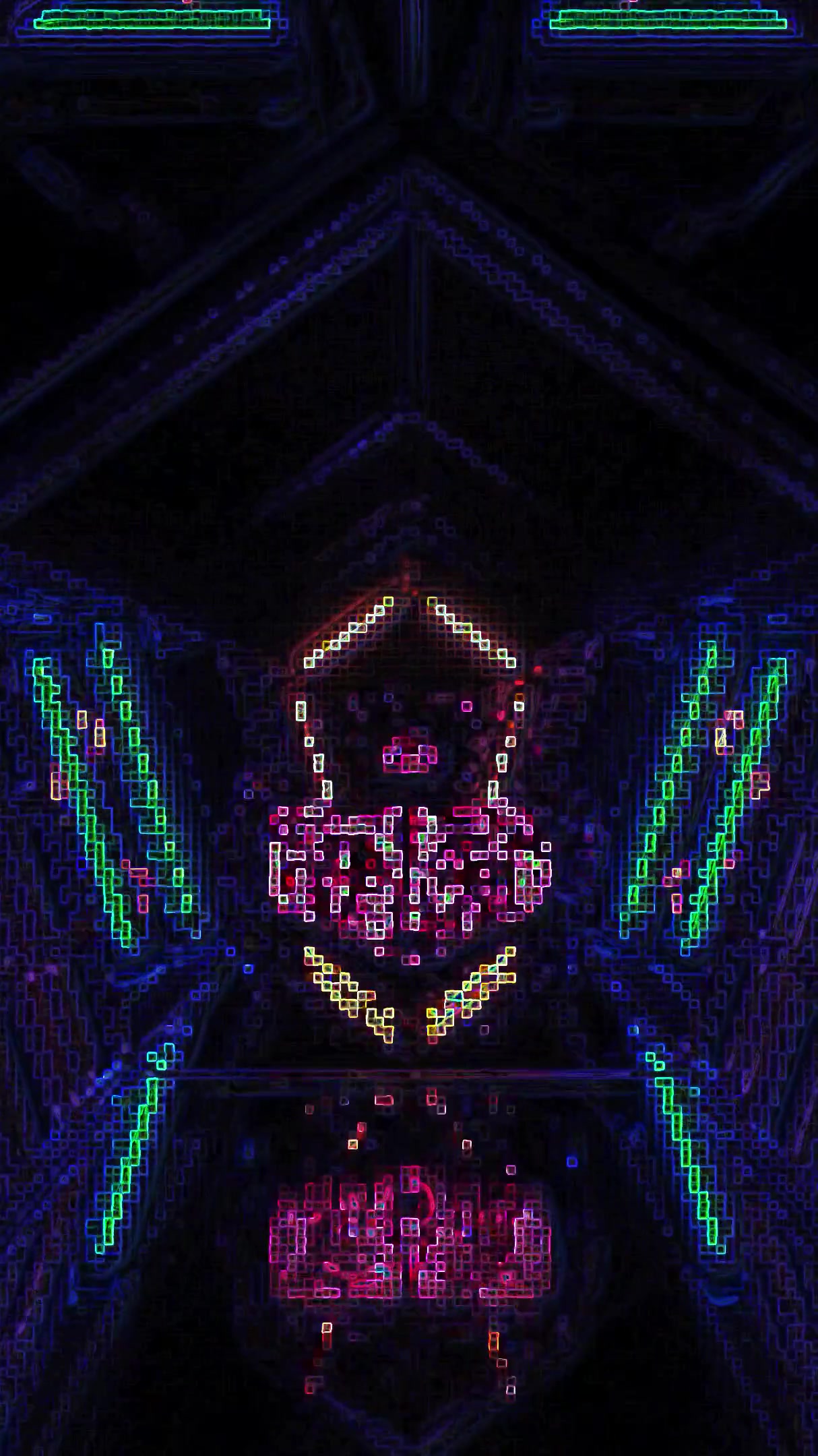 Tunnel video vj loop screensaver features vibrant patterns and colors for a captivating experience in digital art and design