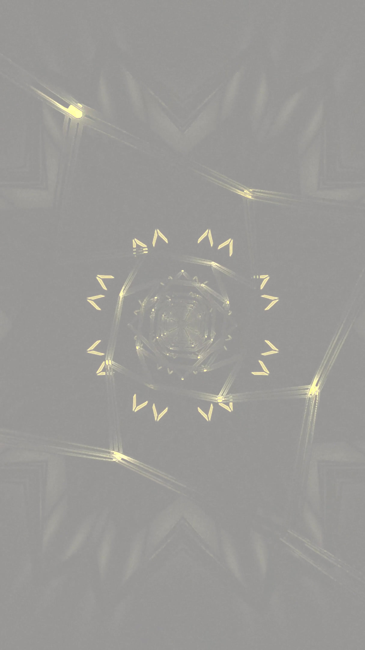 Seamless tunnel video loop creates dynamic visual movement with c