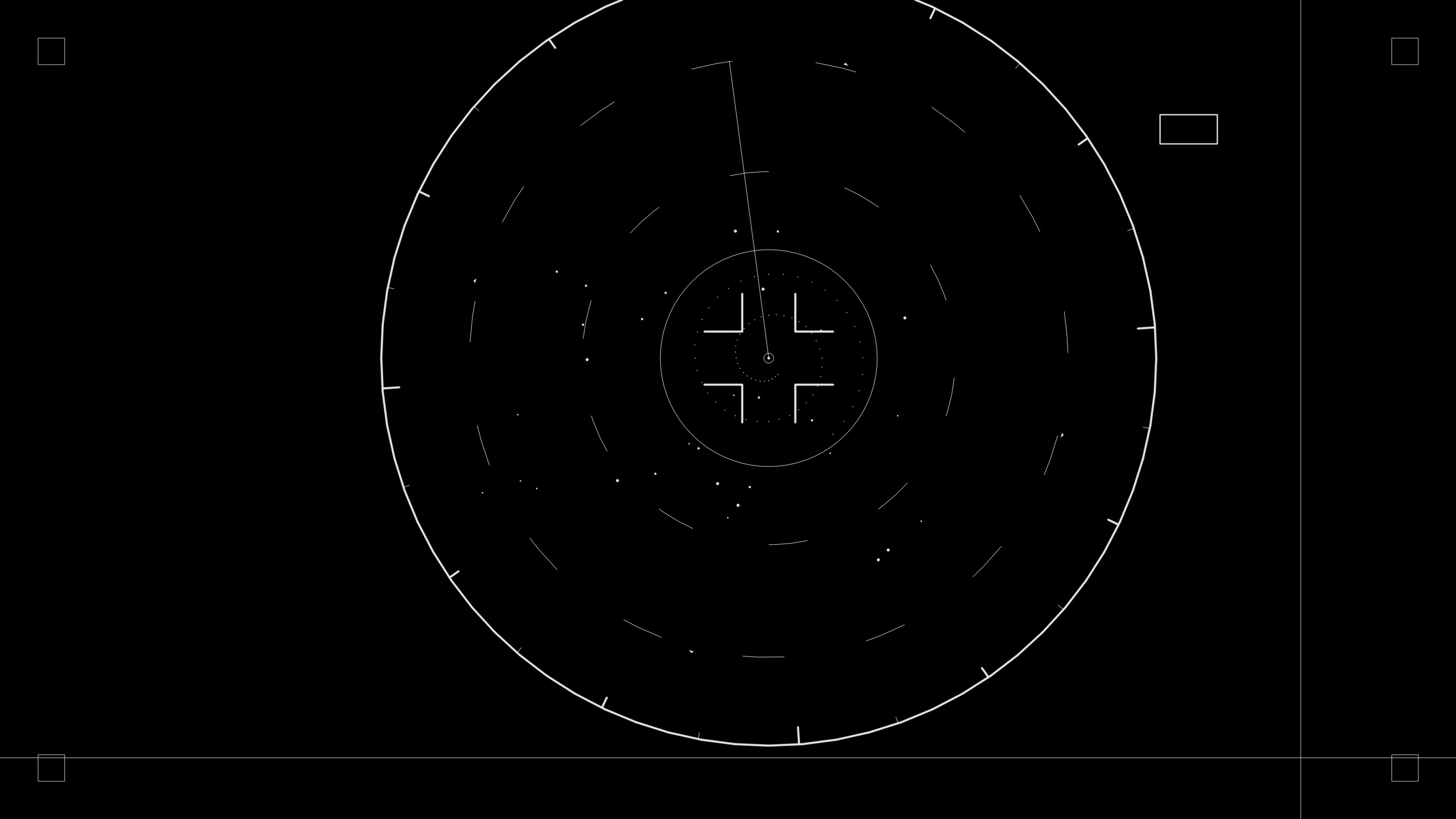 Animation of hud elements for web designers and video editors focusing on sci-fi themes in a digital space setting